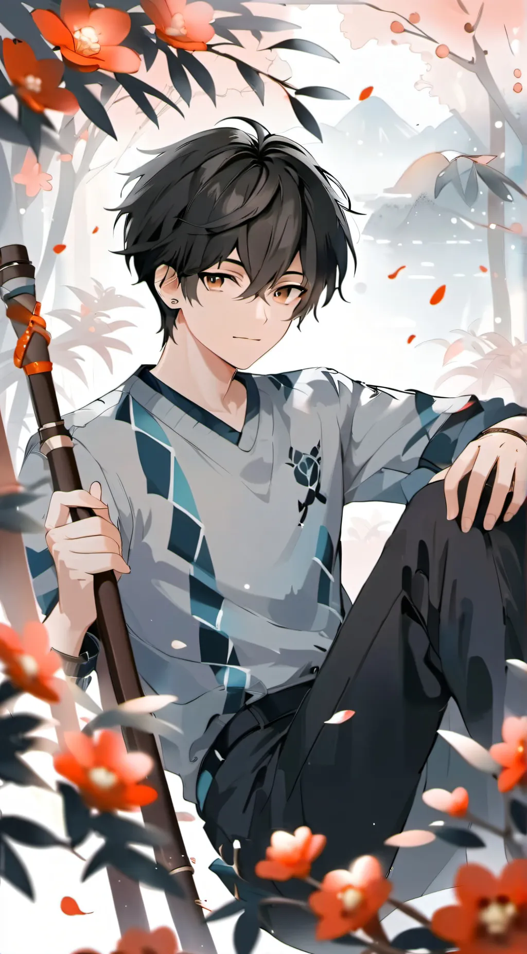 ai character: Kei background