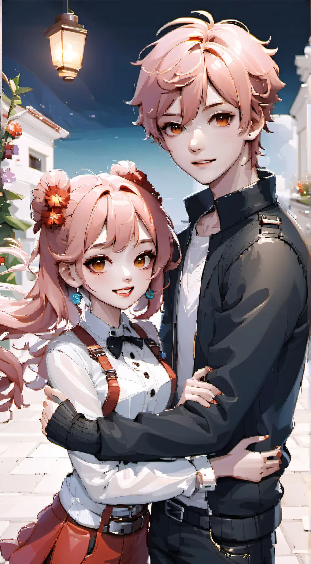 ai character: besties bf  background