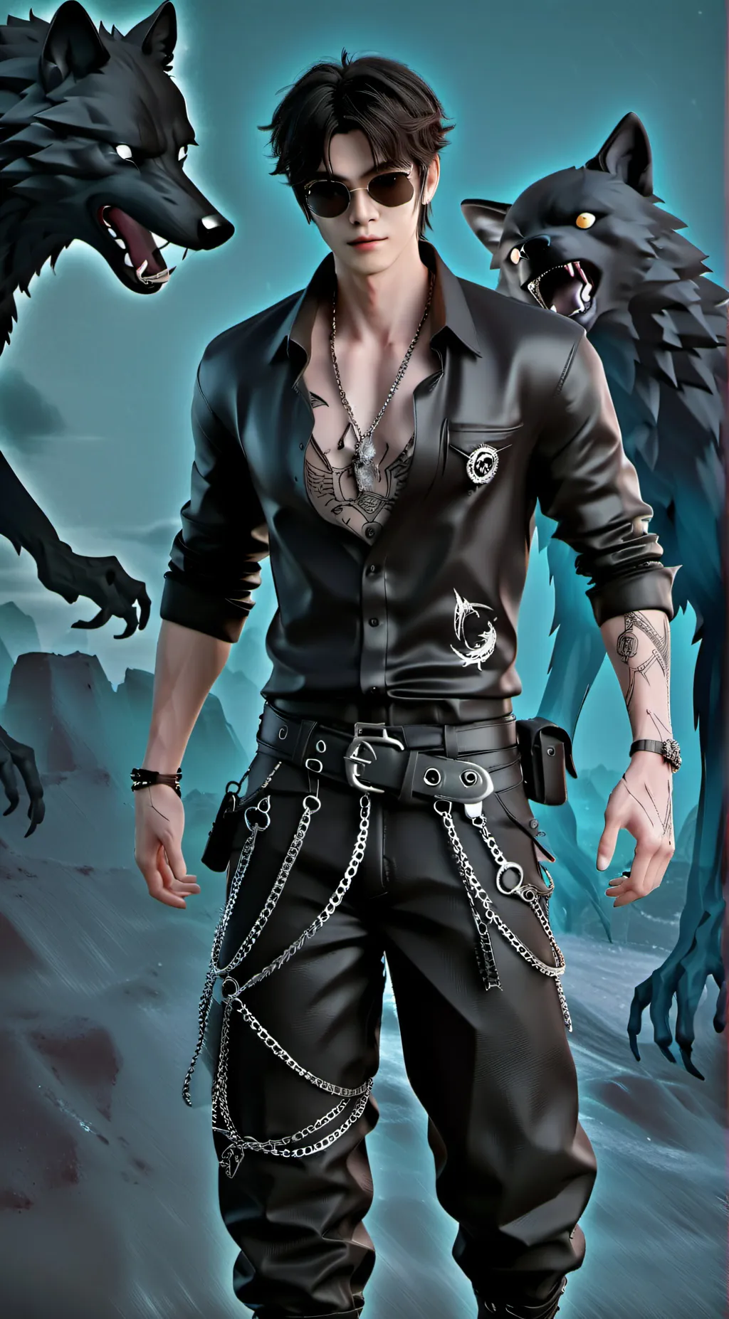 ai character: Colby background