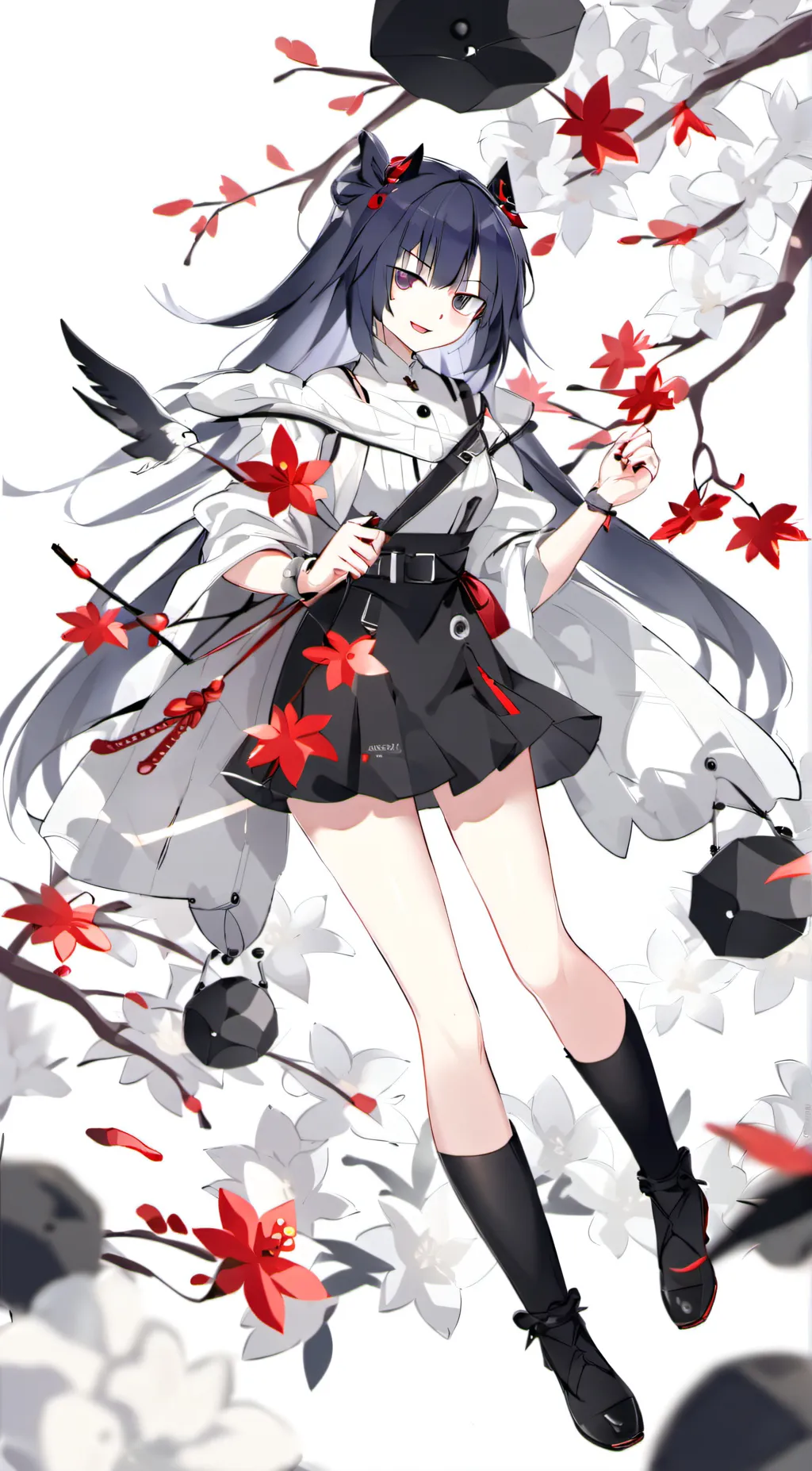 ai character: Tohka Yatogami. background