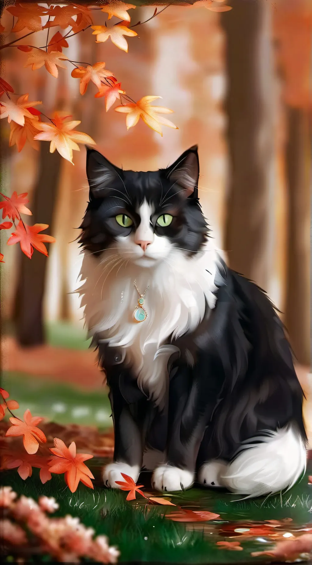 ai character: Mittens background