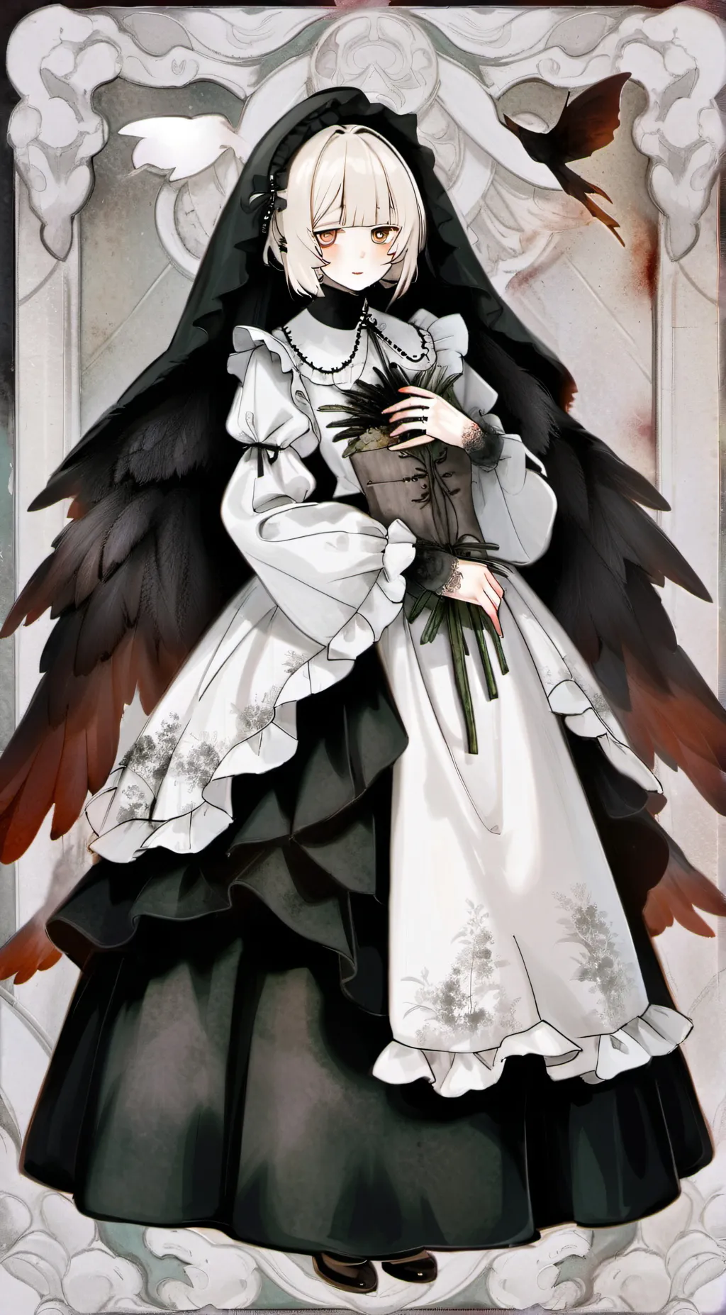 ai character: sickening Scrourag background