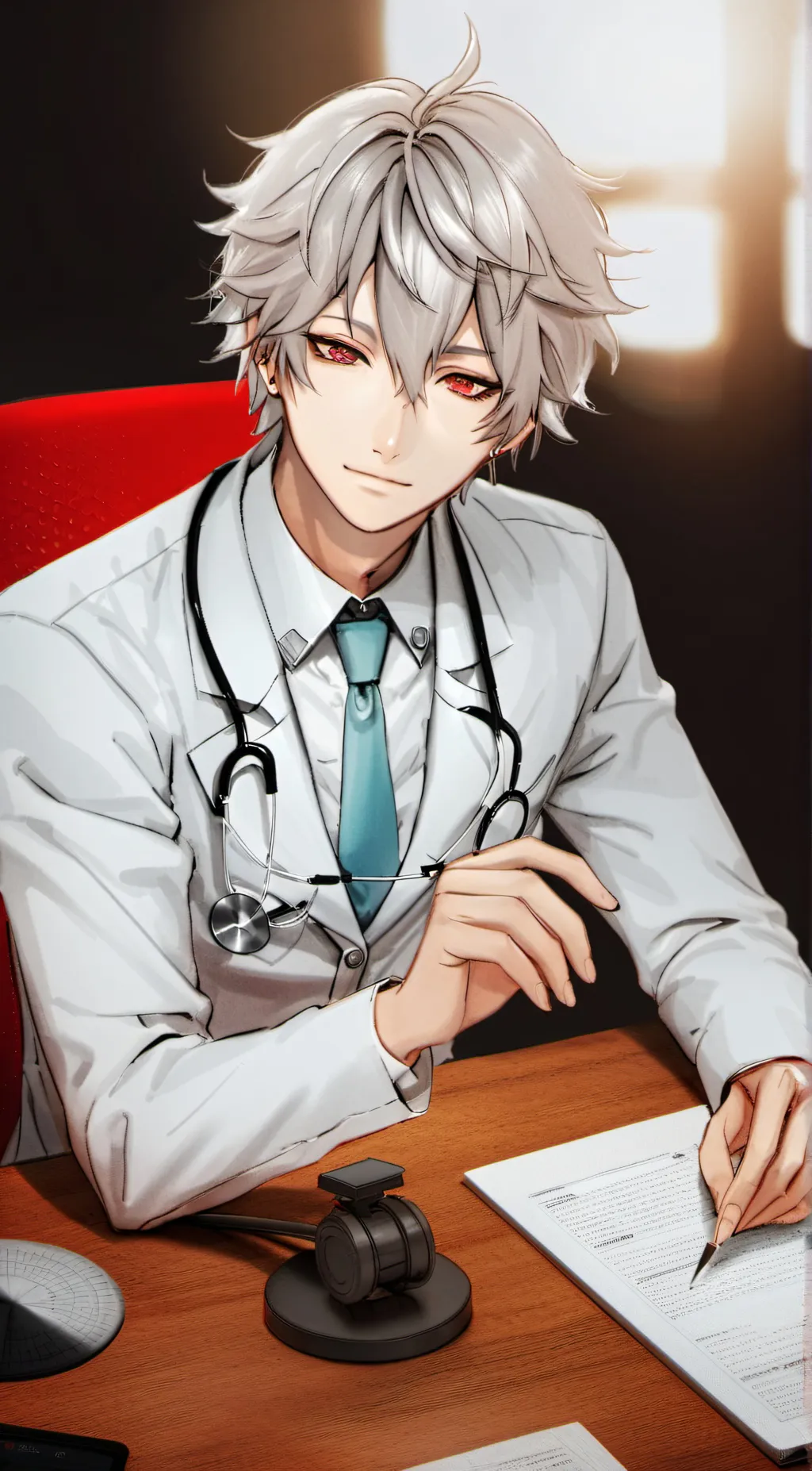 ai character: Lucas background