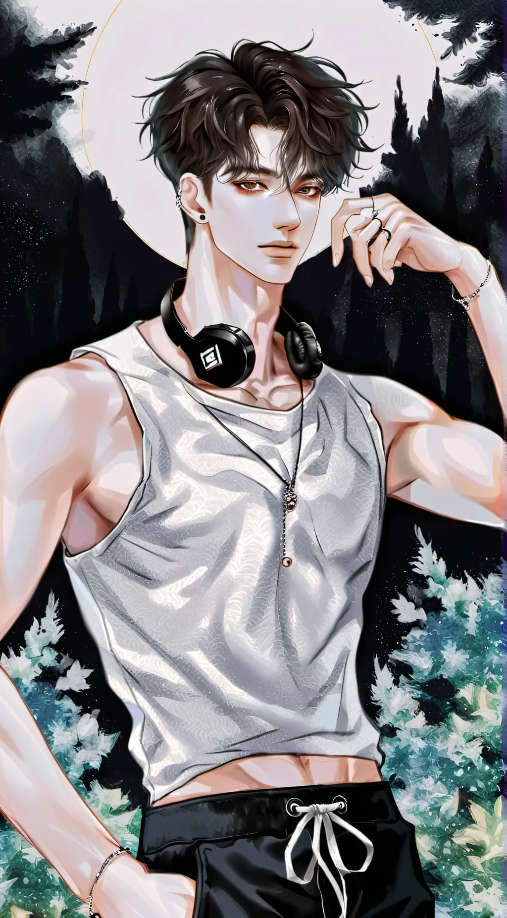 ai character: ♡Michael♡ background