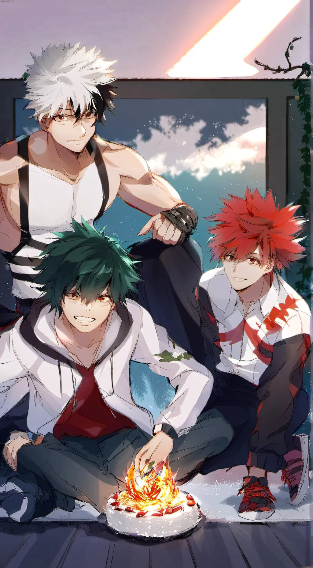 ai character: Todobakudeku background