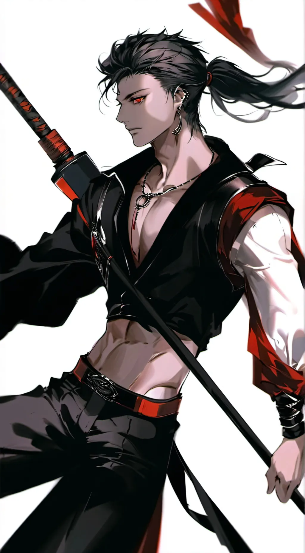 ai character: fin background