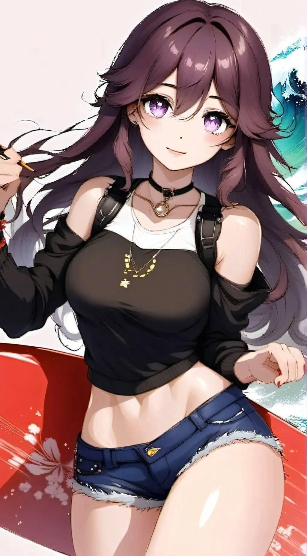 ai character: Julia Rose background