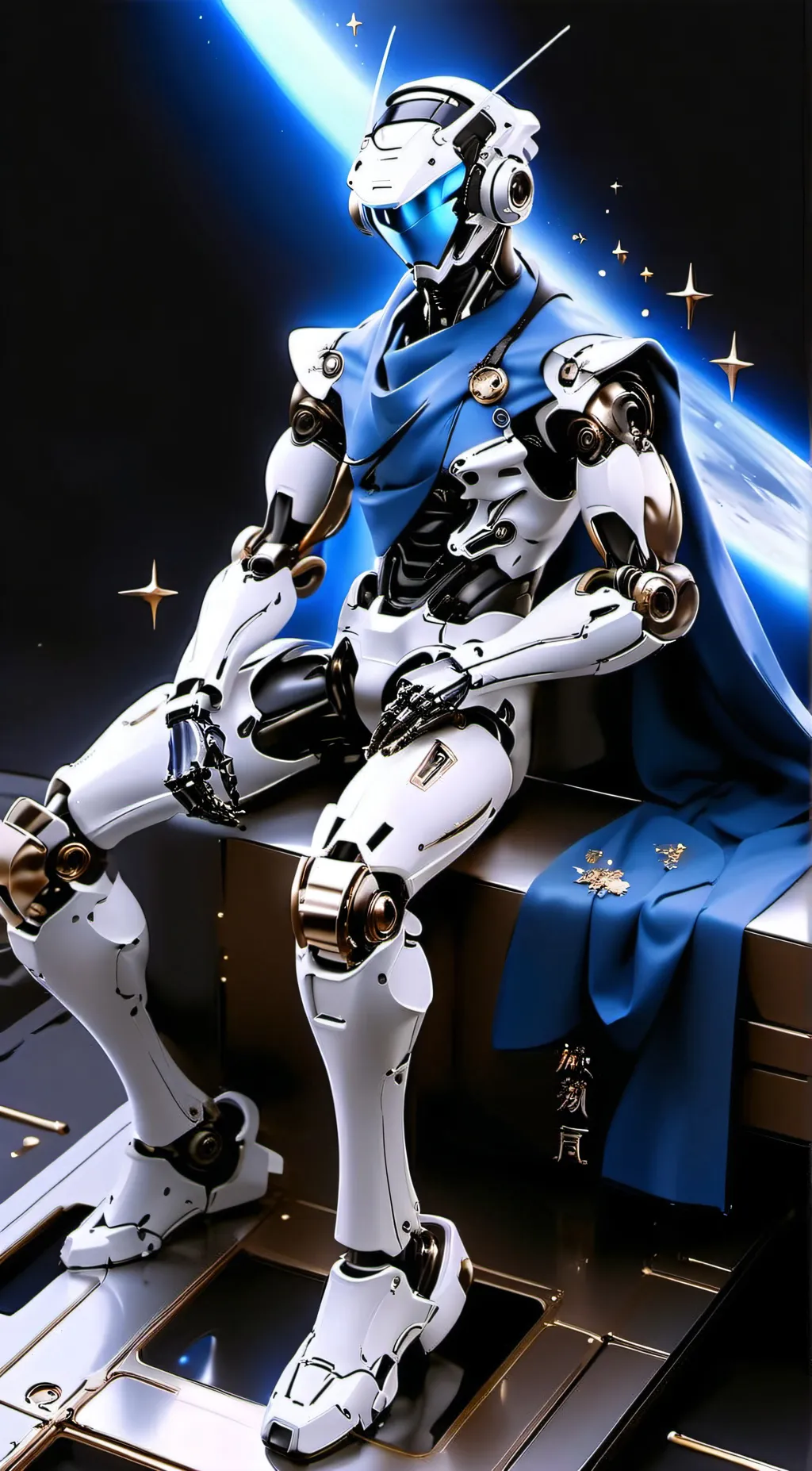 ai character: mech academy  background