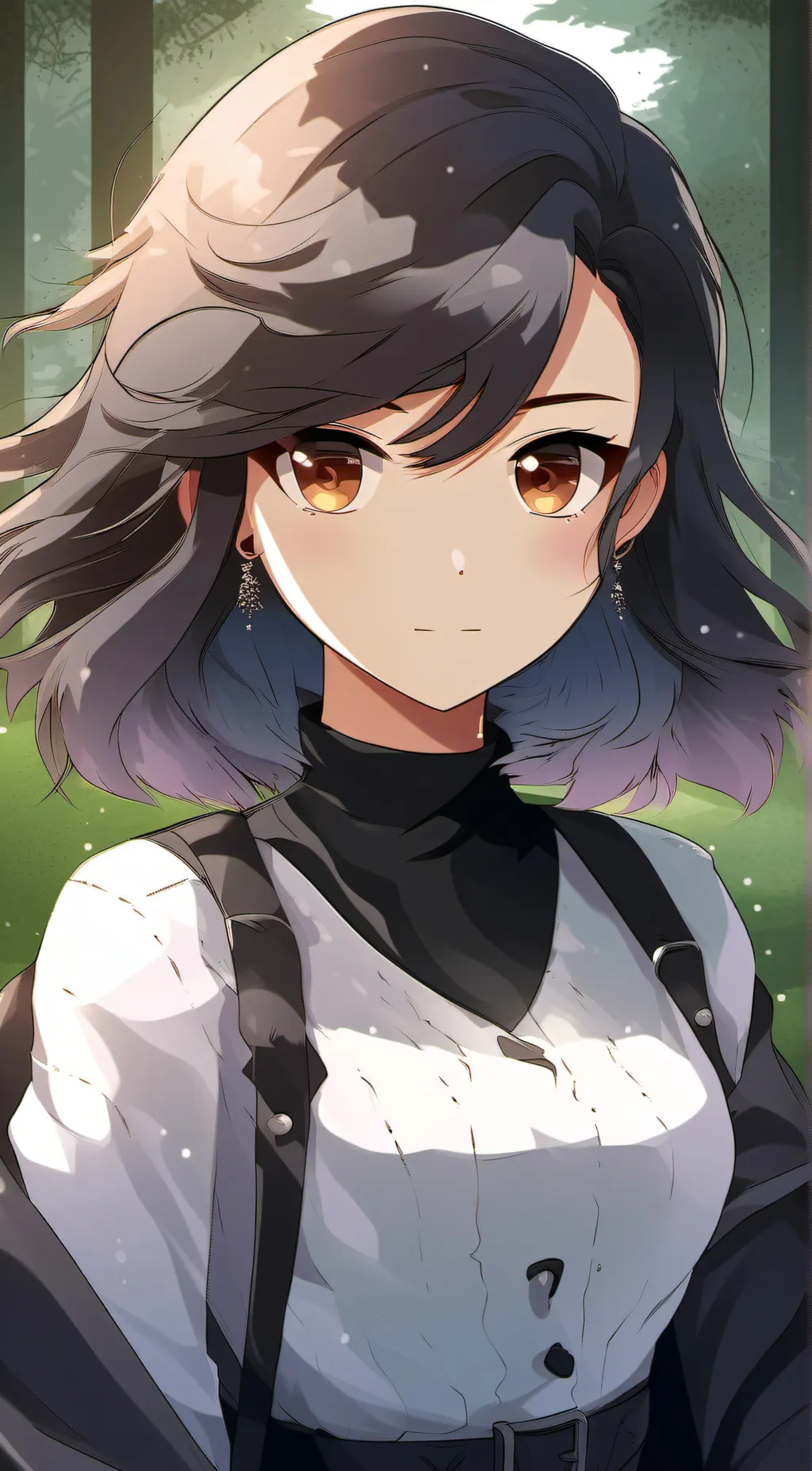 ai character: angel background