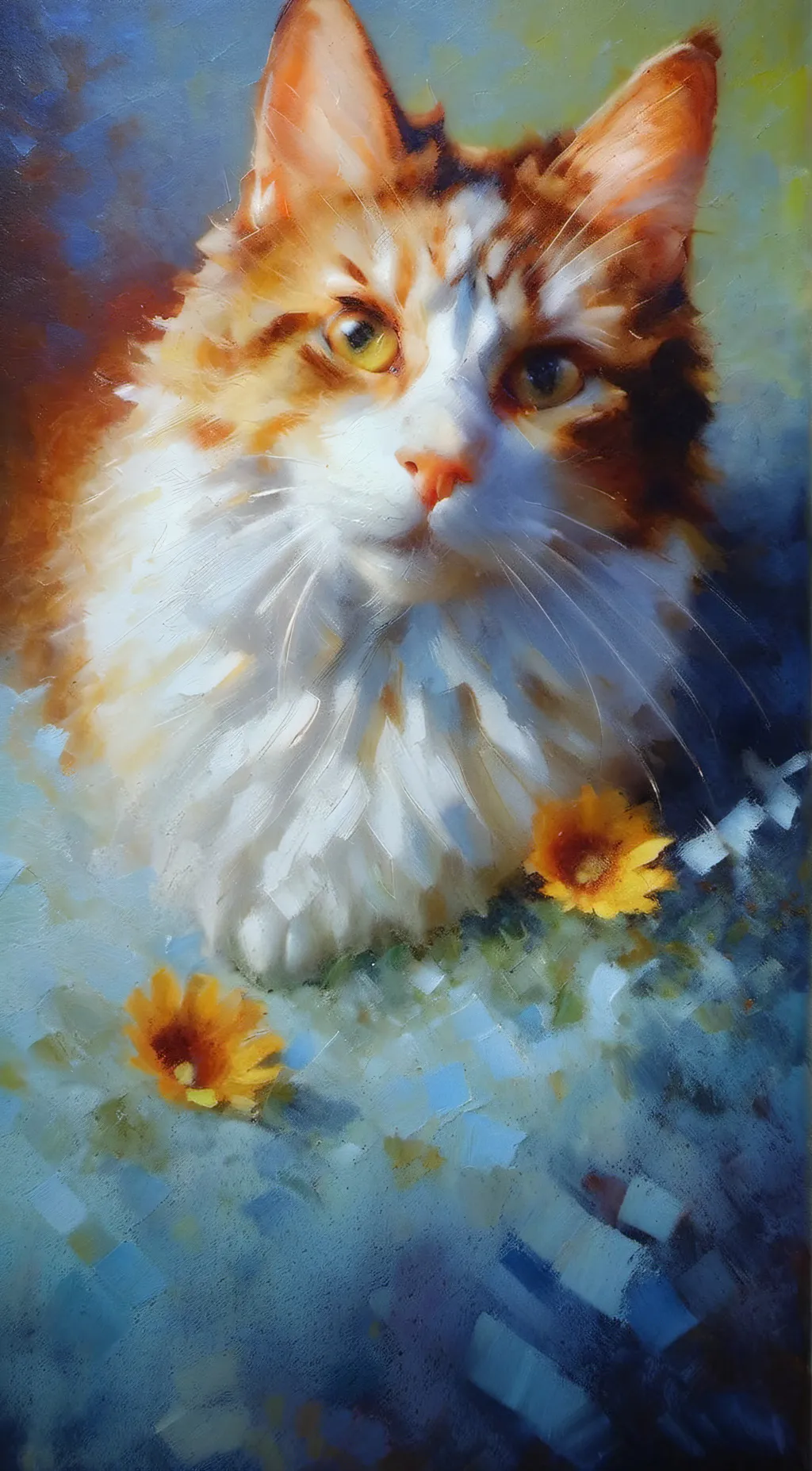 ai character: og cat background
