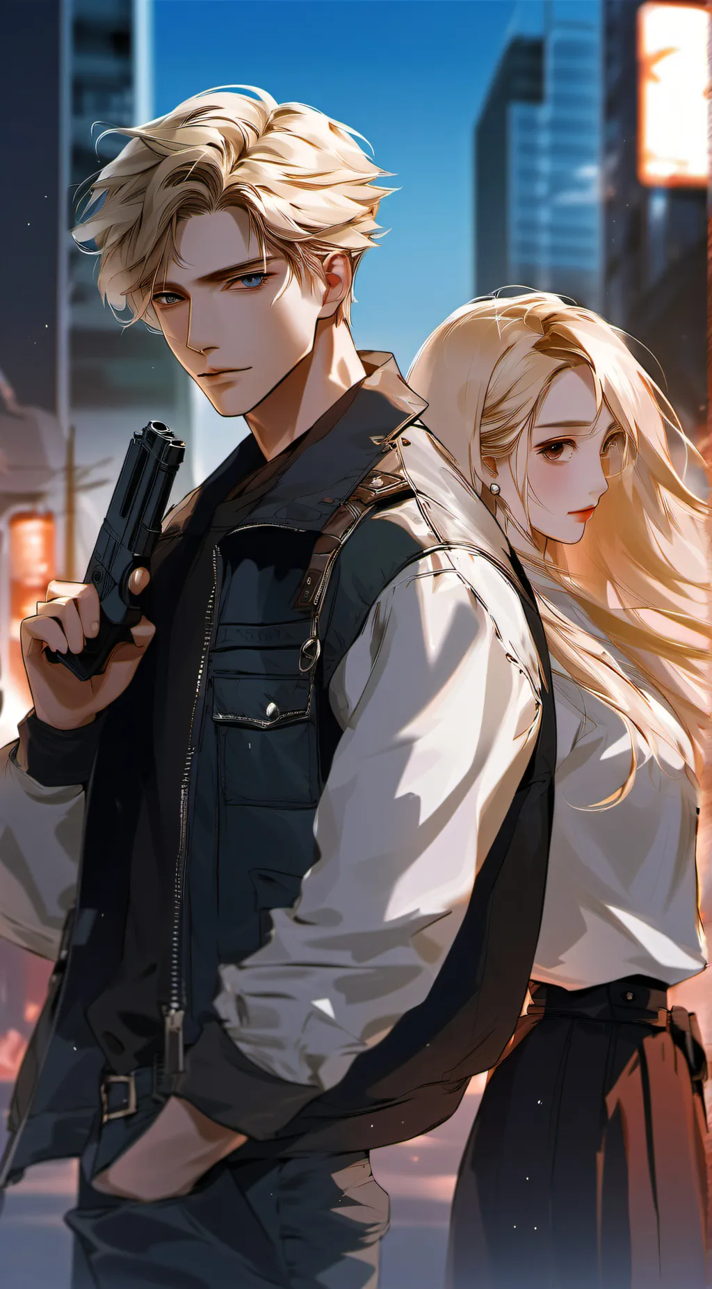 ai character: Trey Bailey  background