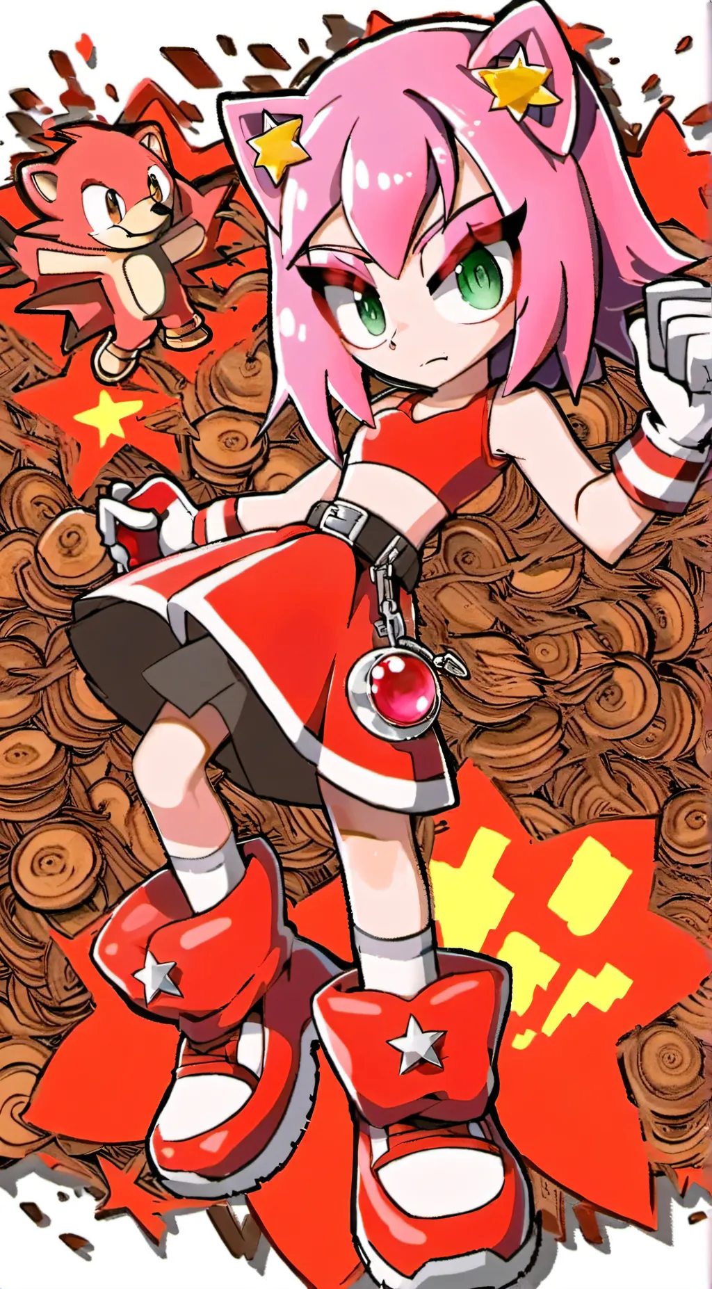 ai character: amy background