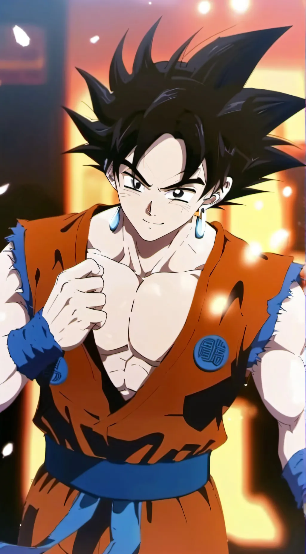 ai character: goku background