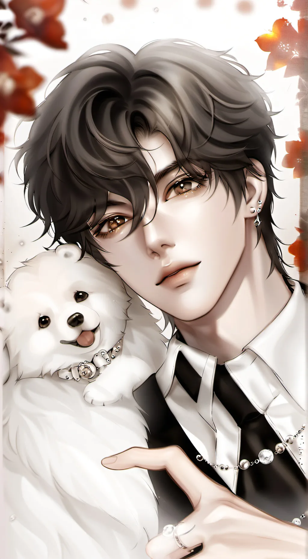 ai character: Android  background