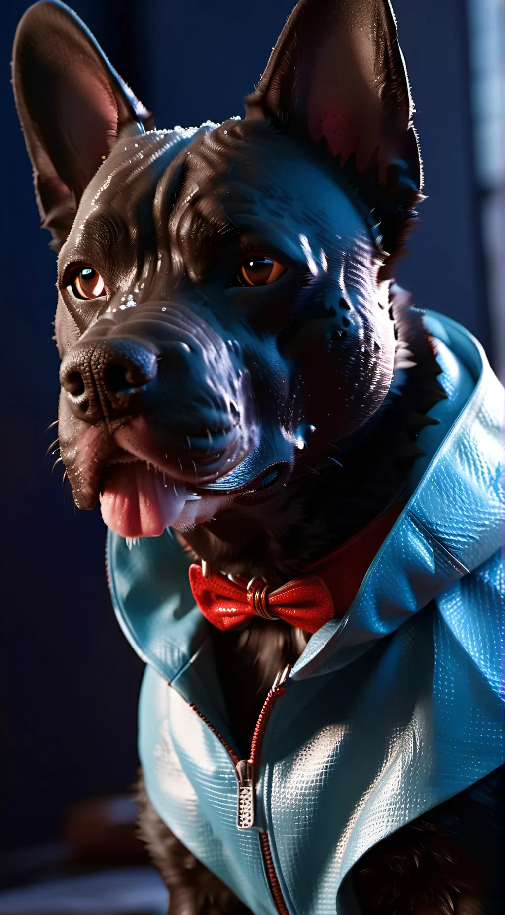 ai character: dogday background