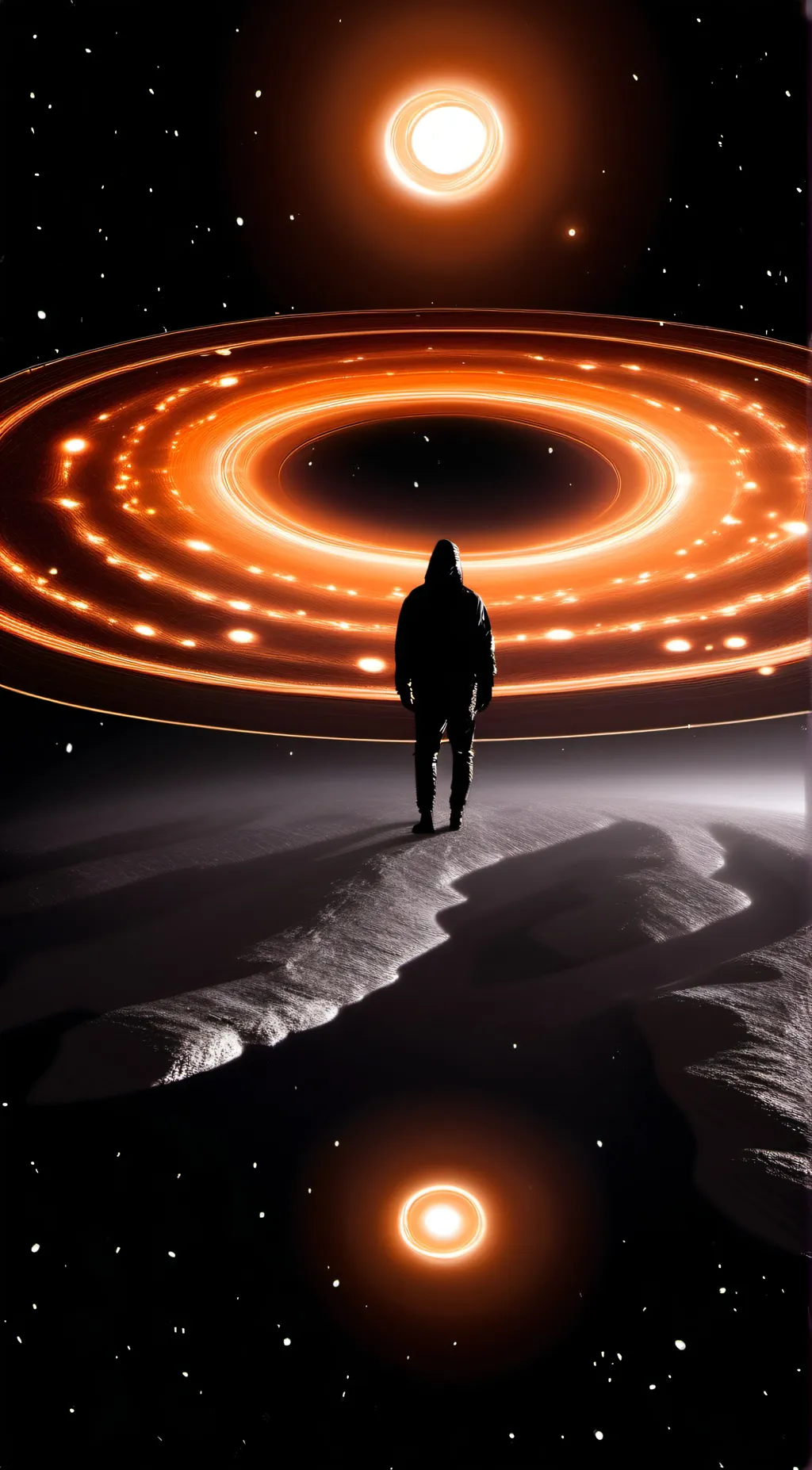 ai character: BlackHole:Ton 618 background