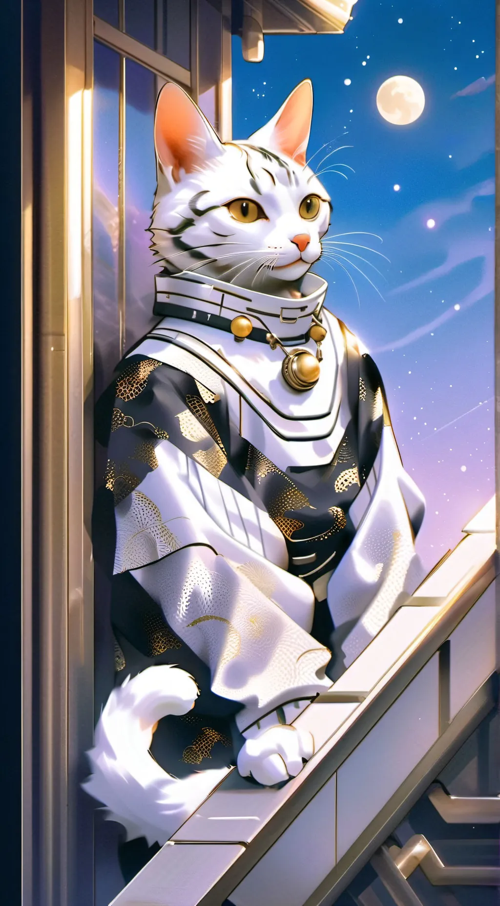 ai character: catnap background