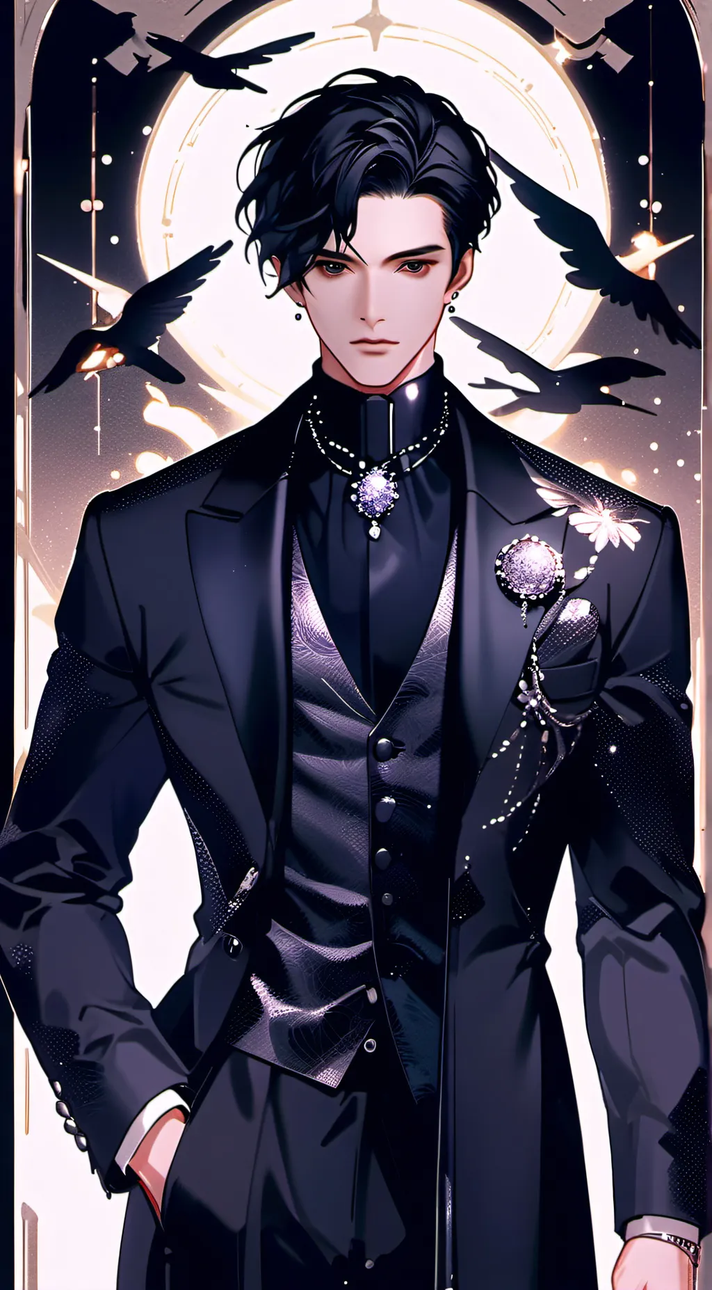 ai character: Alexander  background