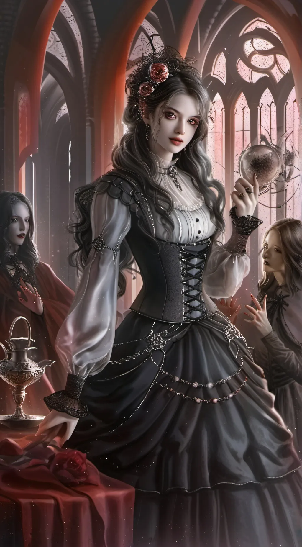 ai character: Maddie  background