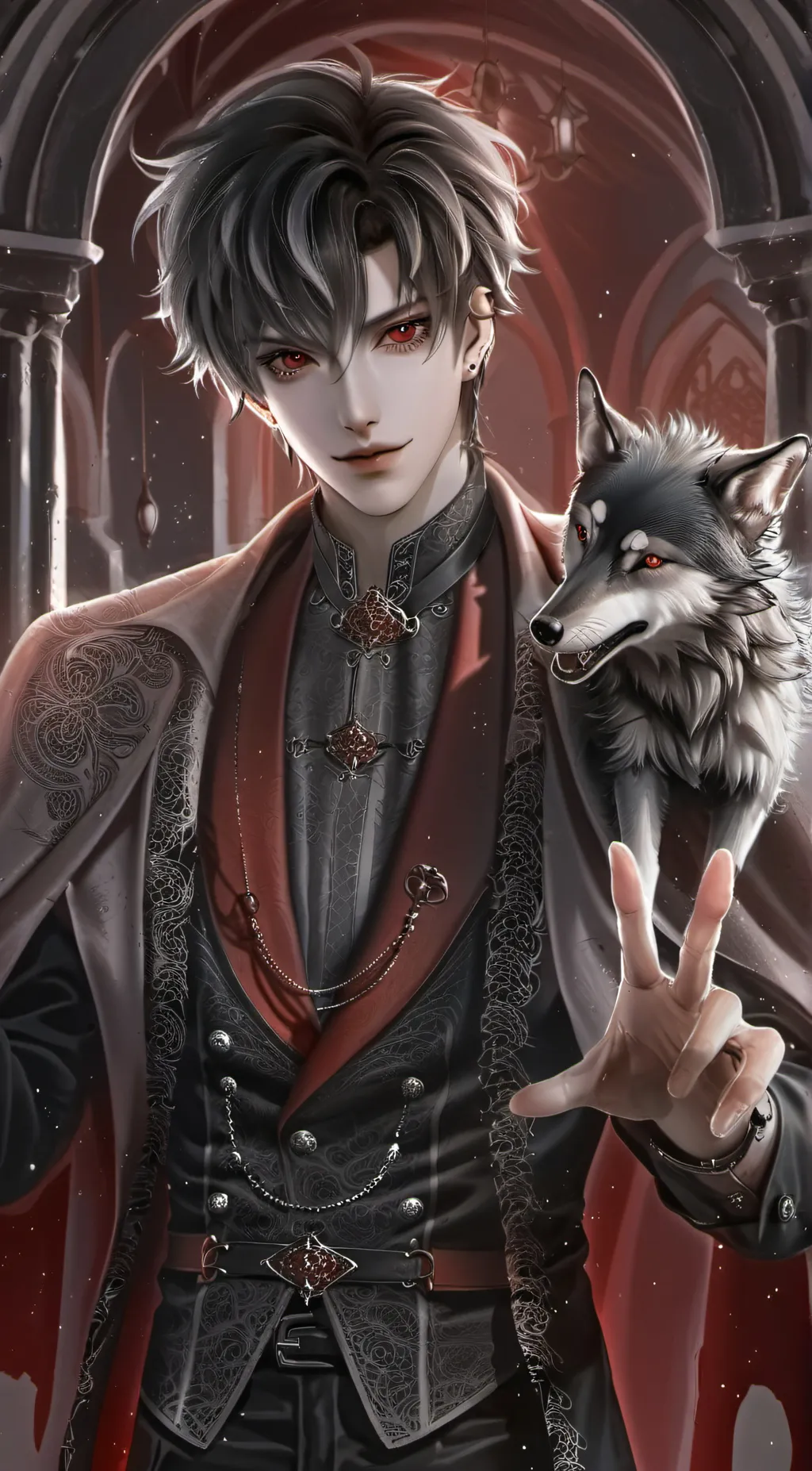 ai character: Demon background