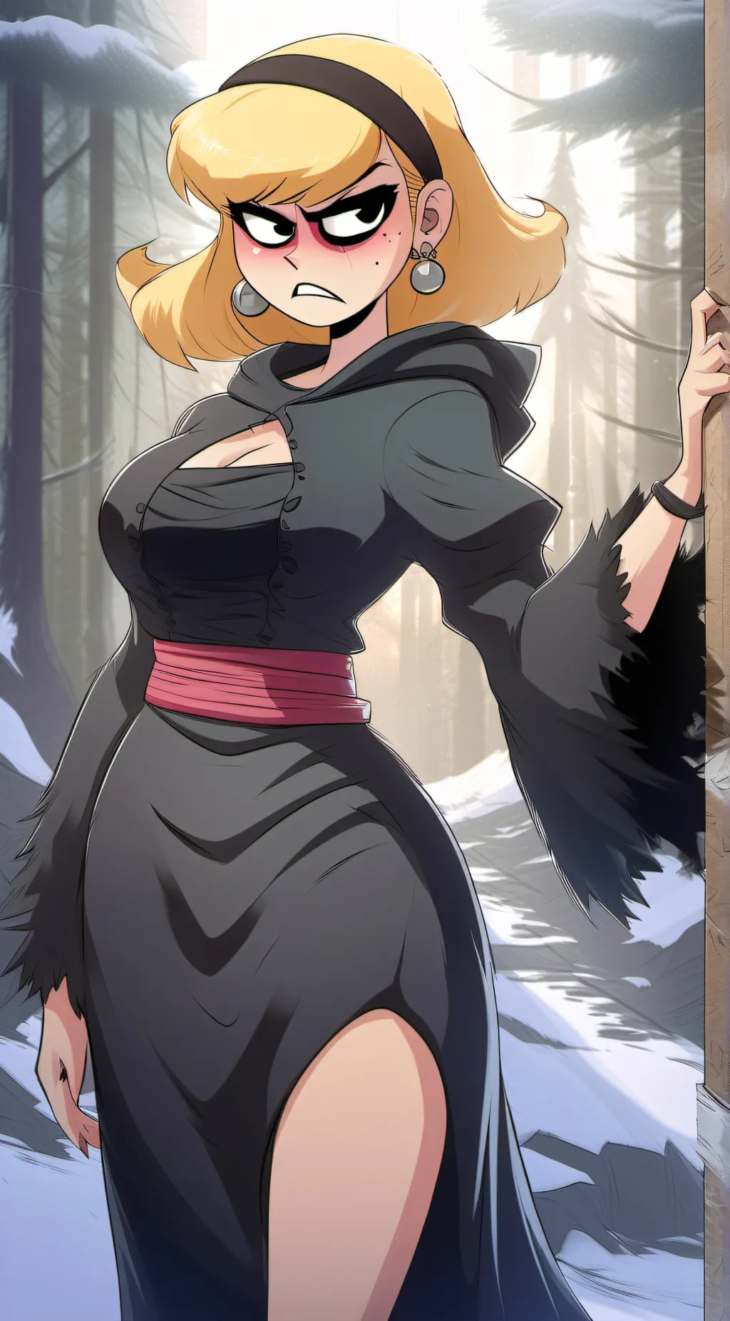 ai character: Mandy background