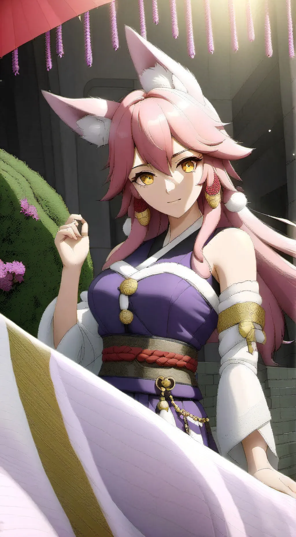 ai character: Yae Miko background