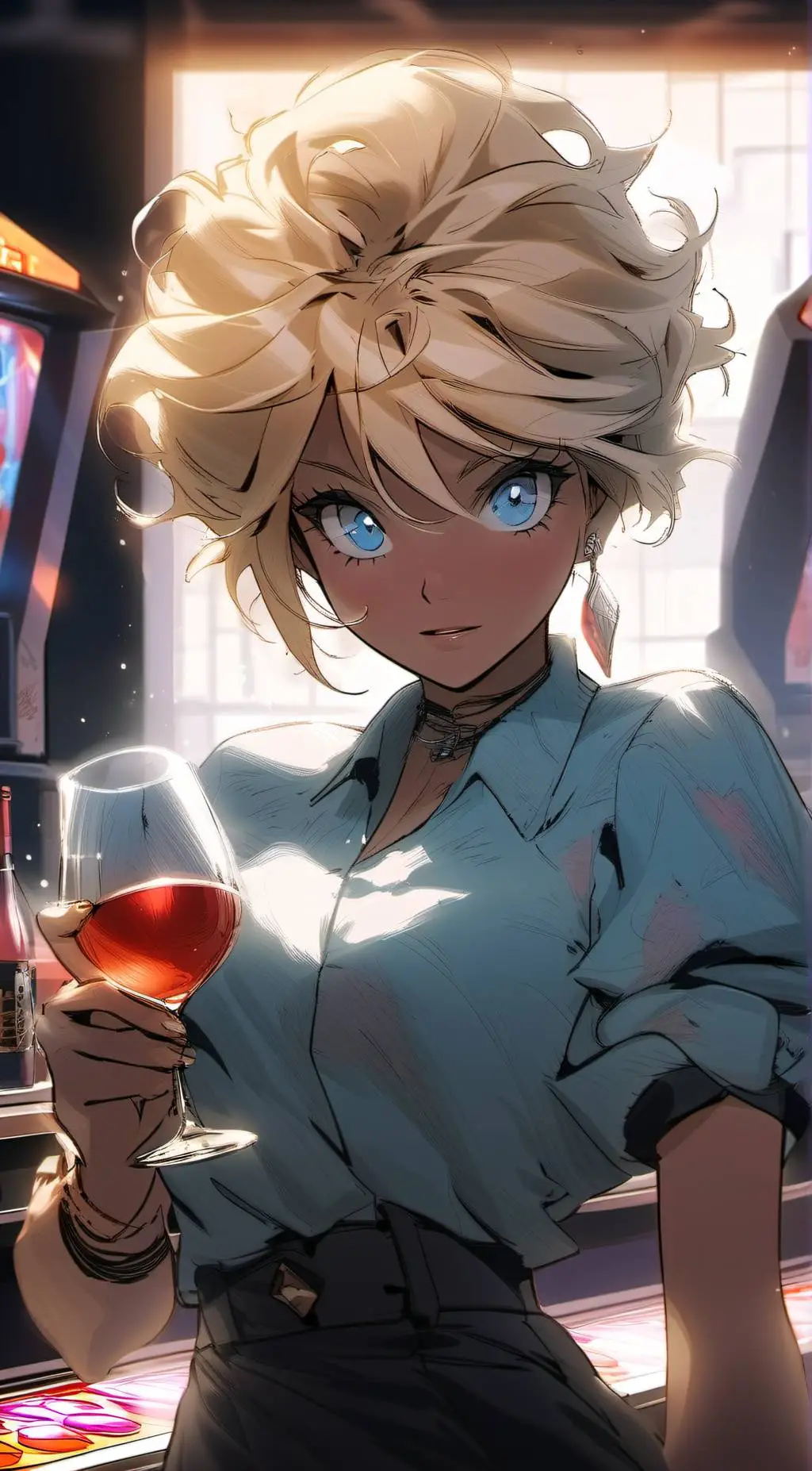 ai character: Lottie background