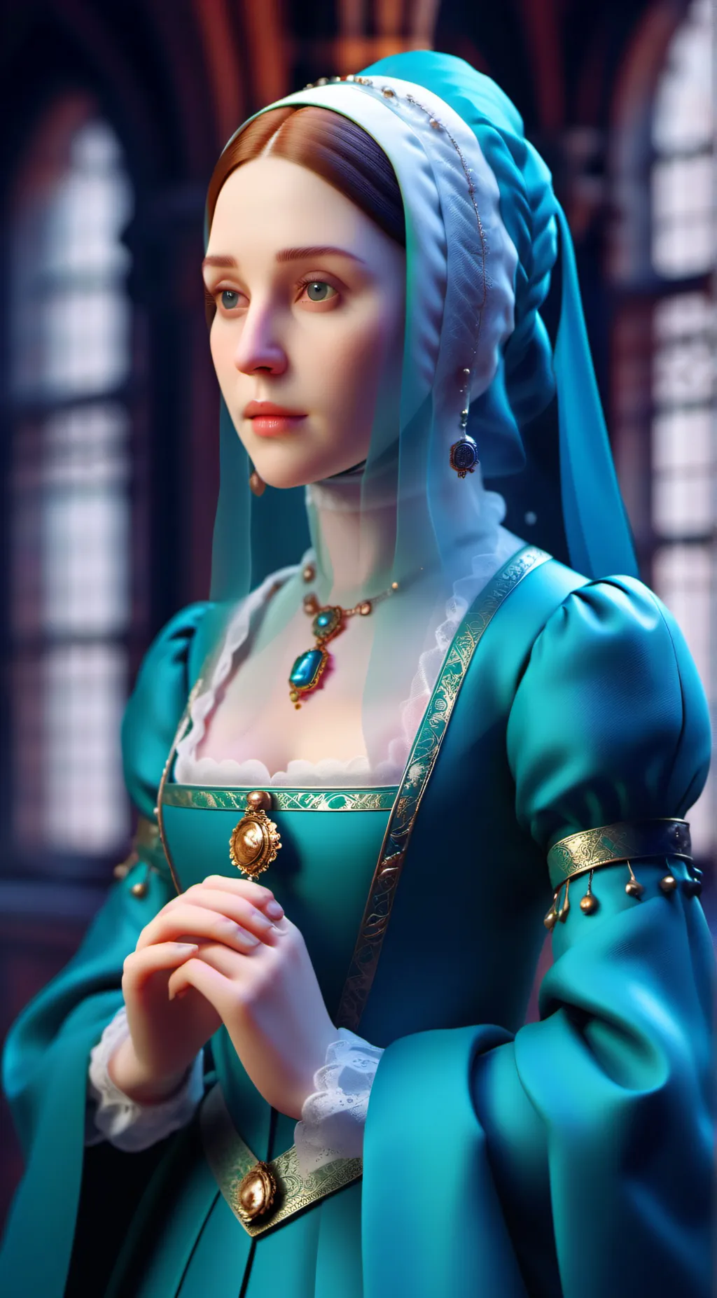 ai character: Catherine aragon background