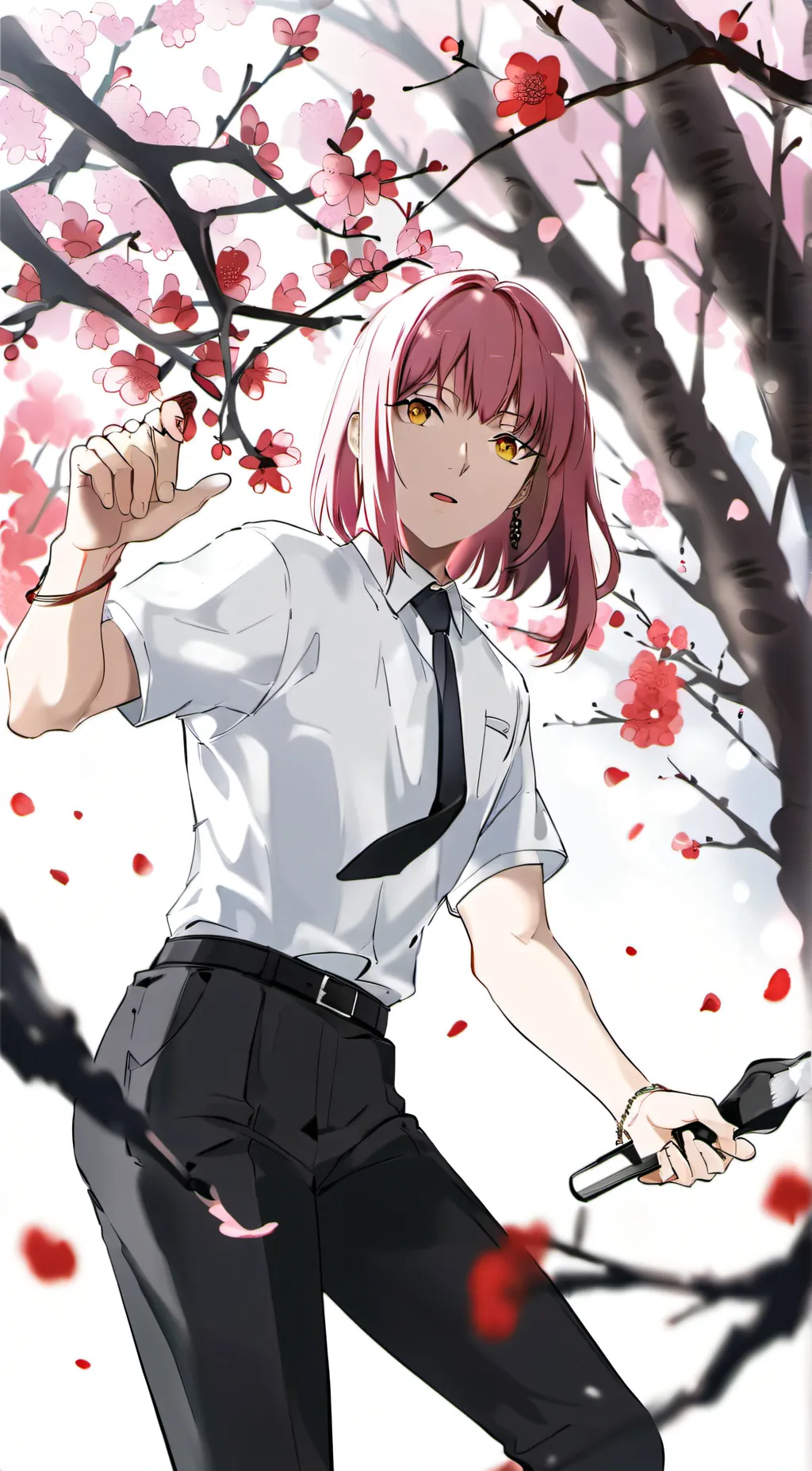 ai character: Makima background
