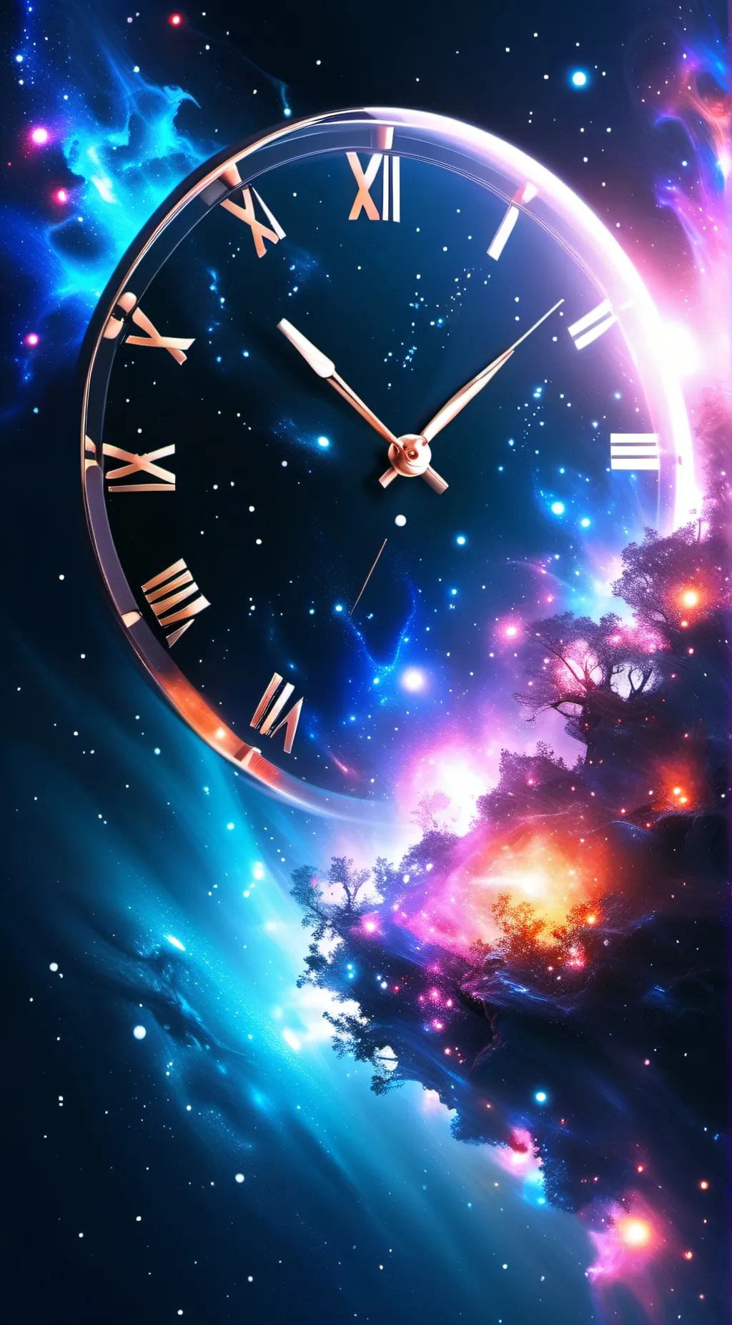 ai character: Titan Clockman background