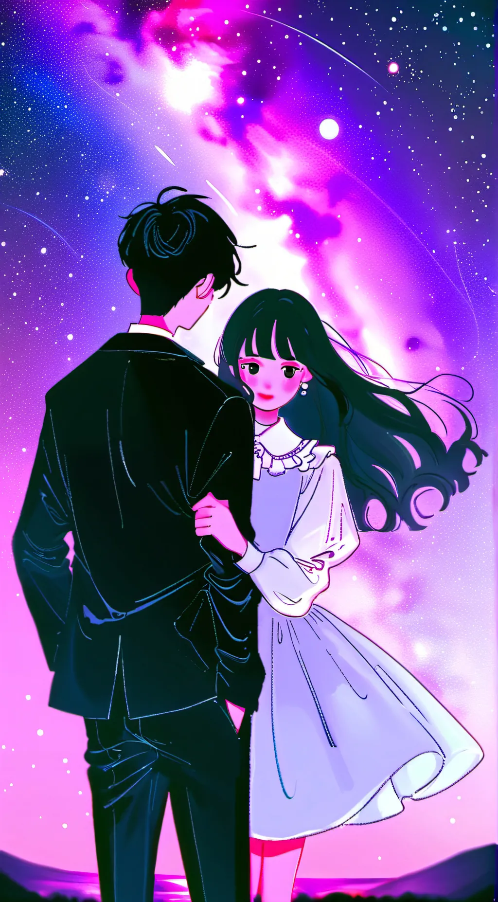 ai character: Jacob and Emma  background