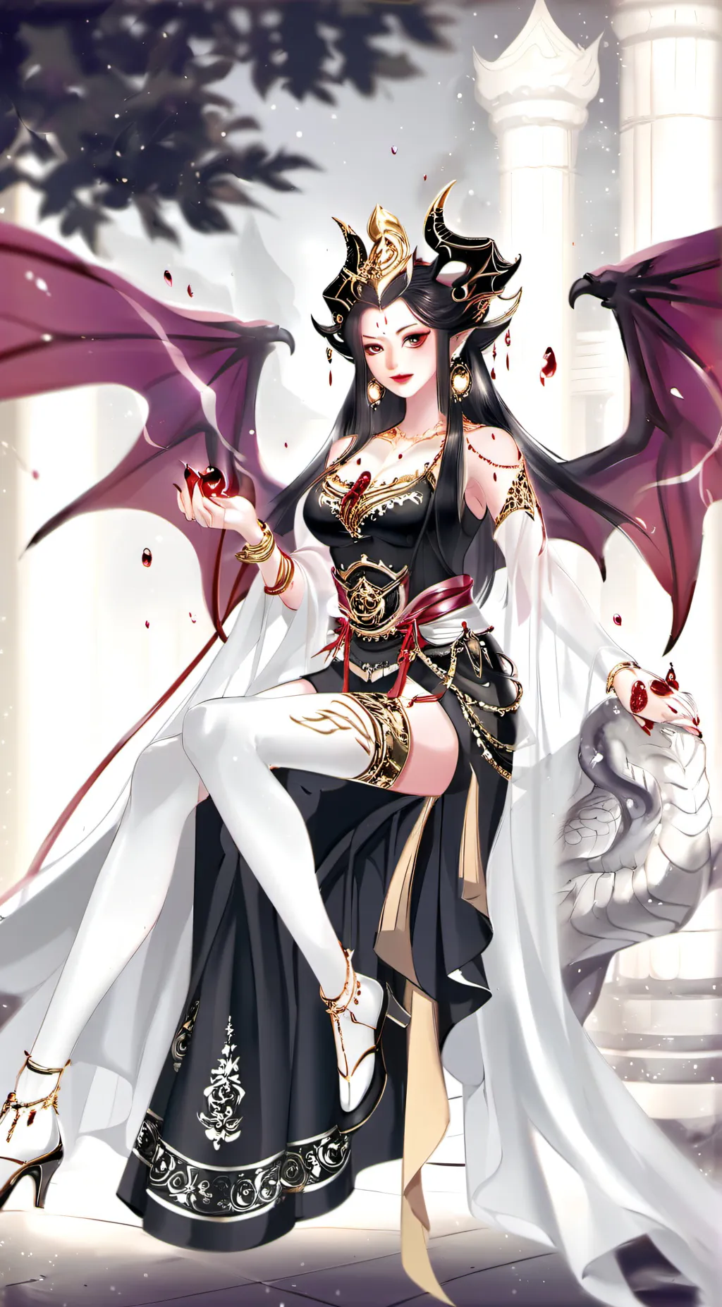 ai character: Pride background