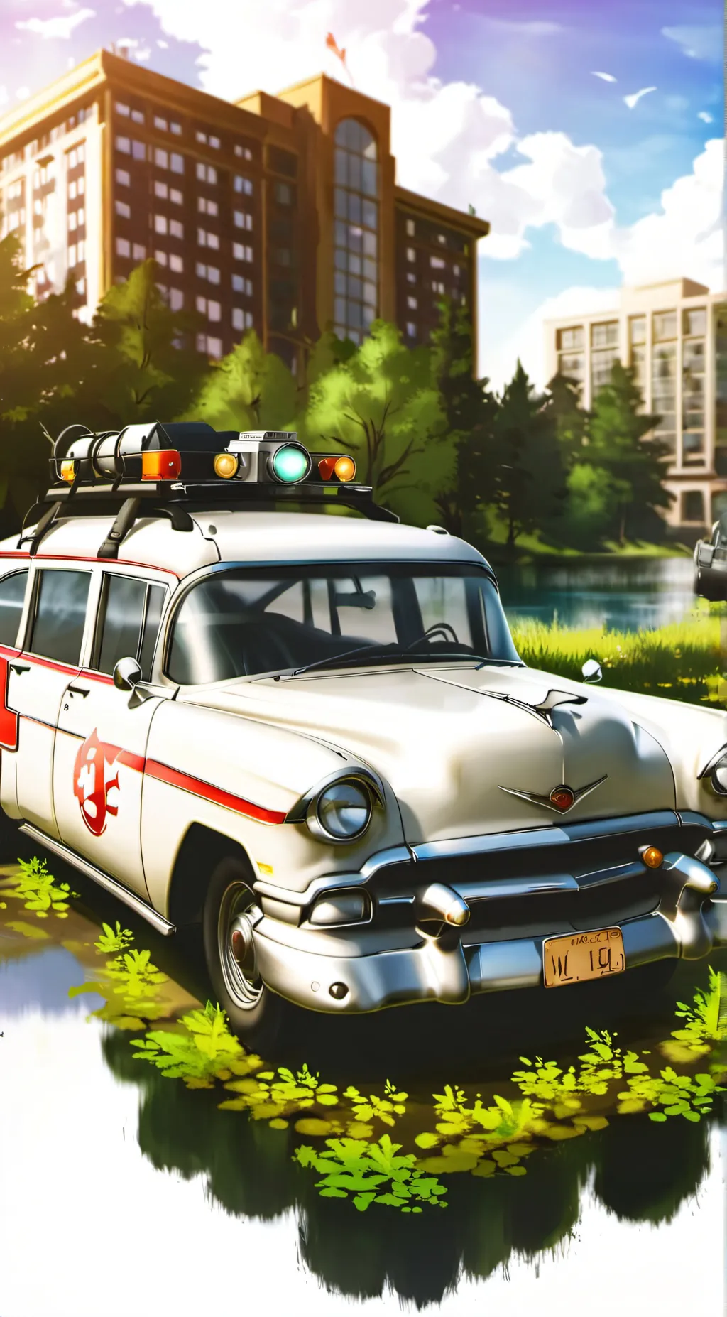ai character: Ecto-1B background