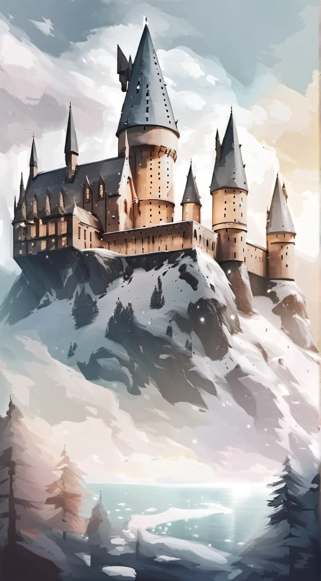 ai character: hogwarts background