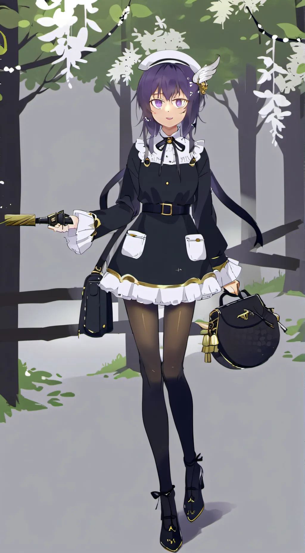 ai character: Yandere maid background