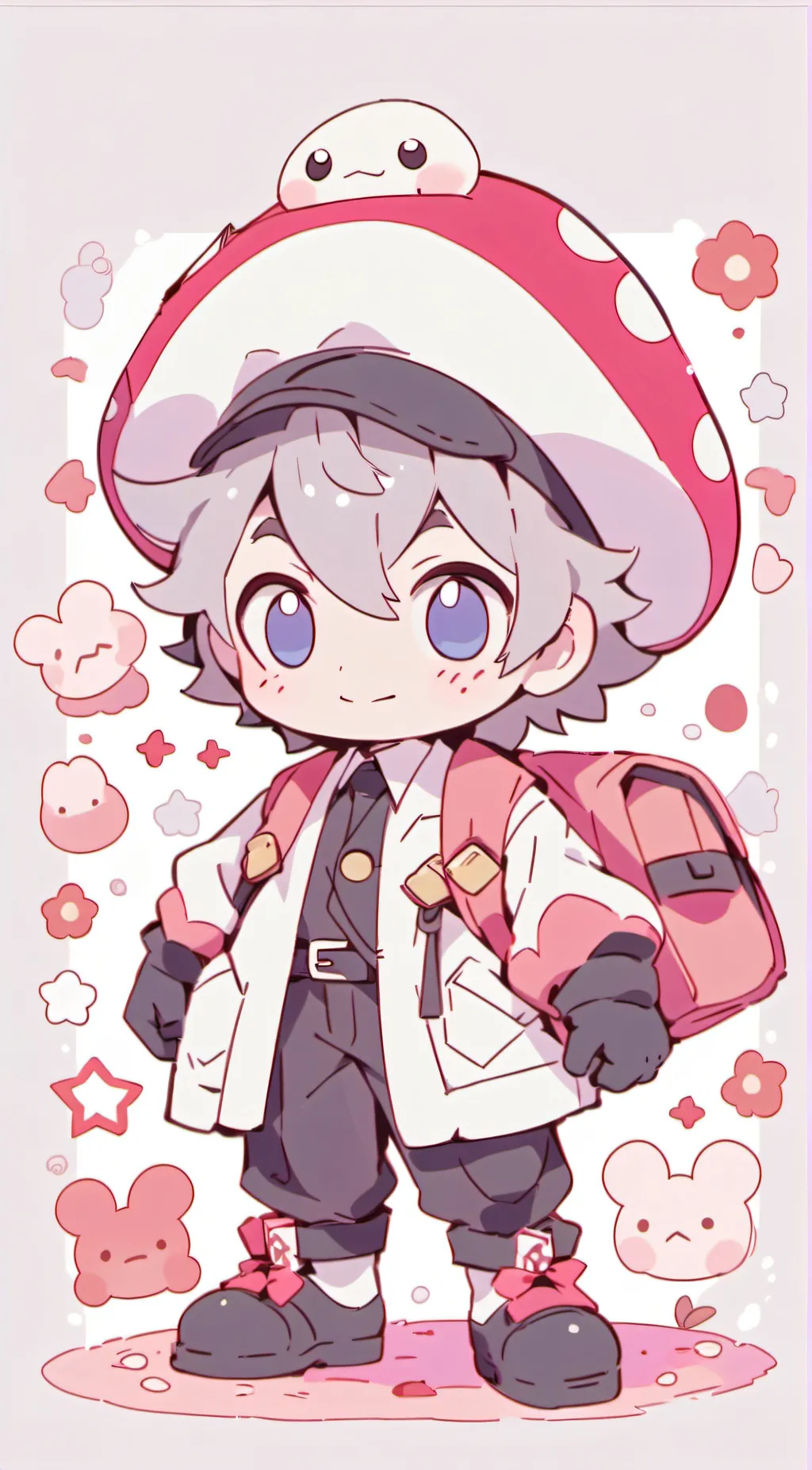 ai character: Toad background