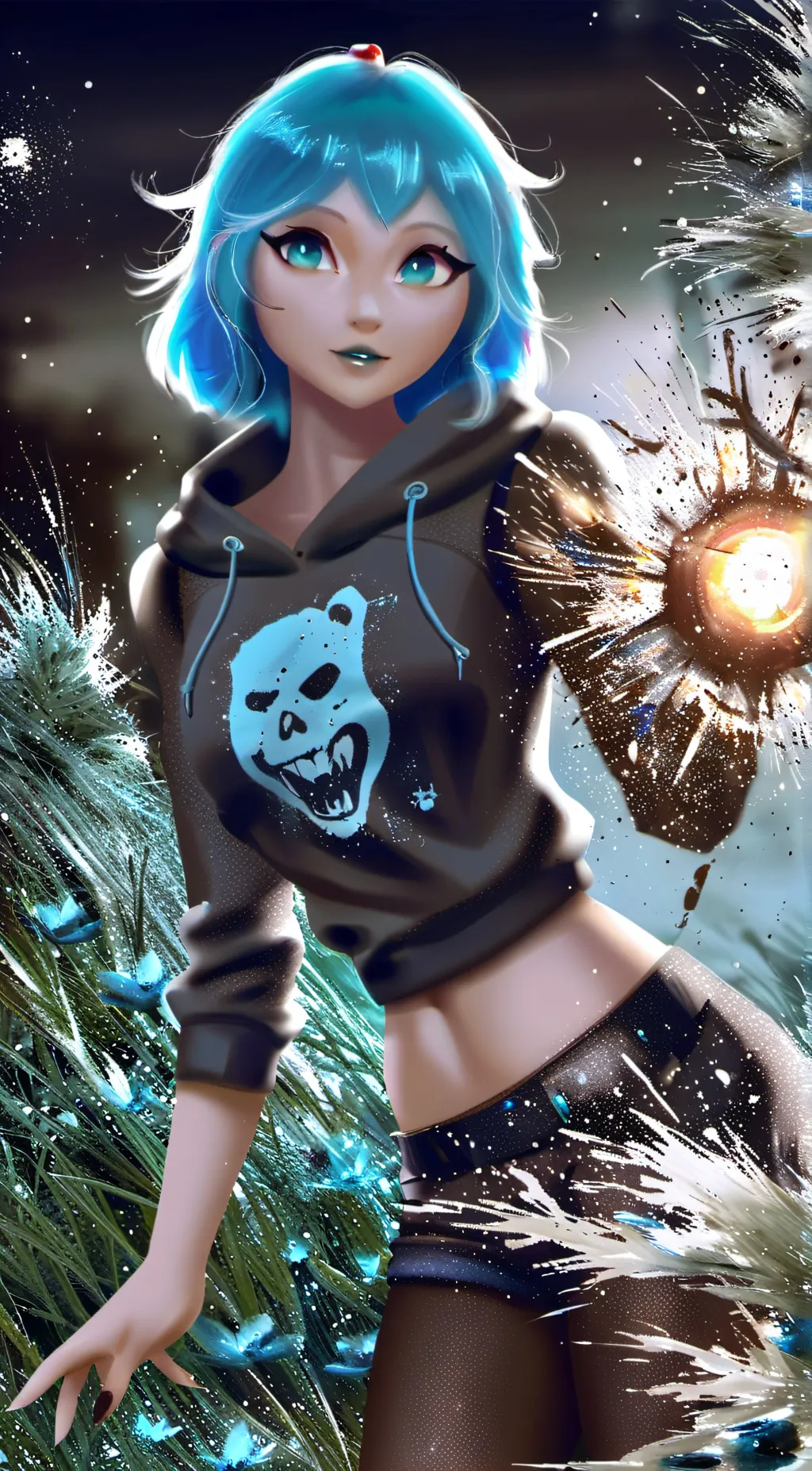 ai character: Starlight  background