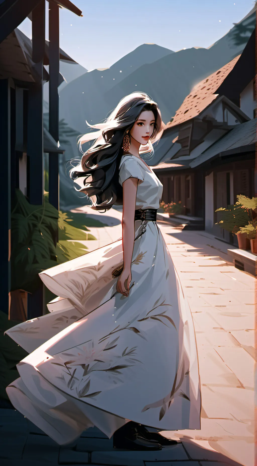 ai character: Daisy  background