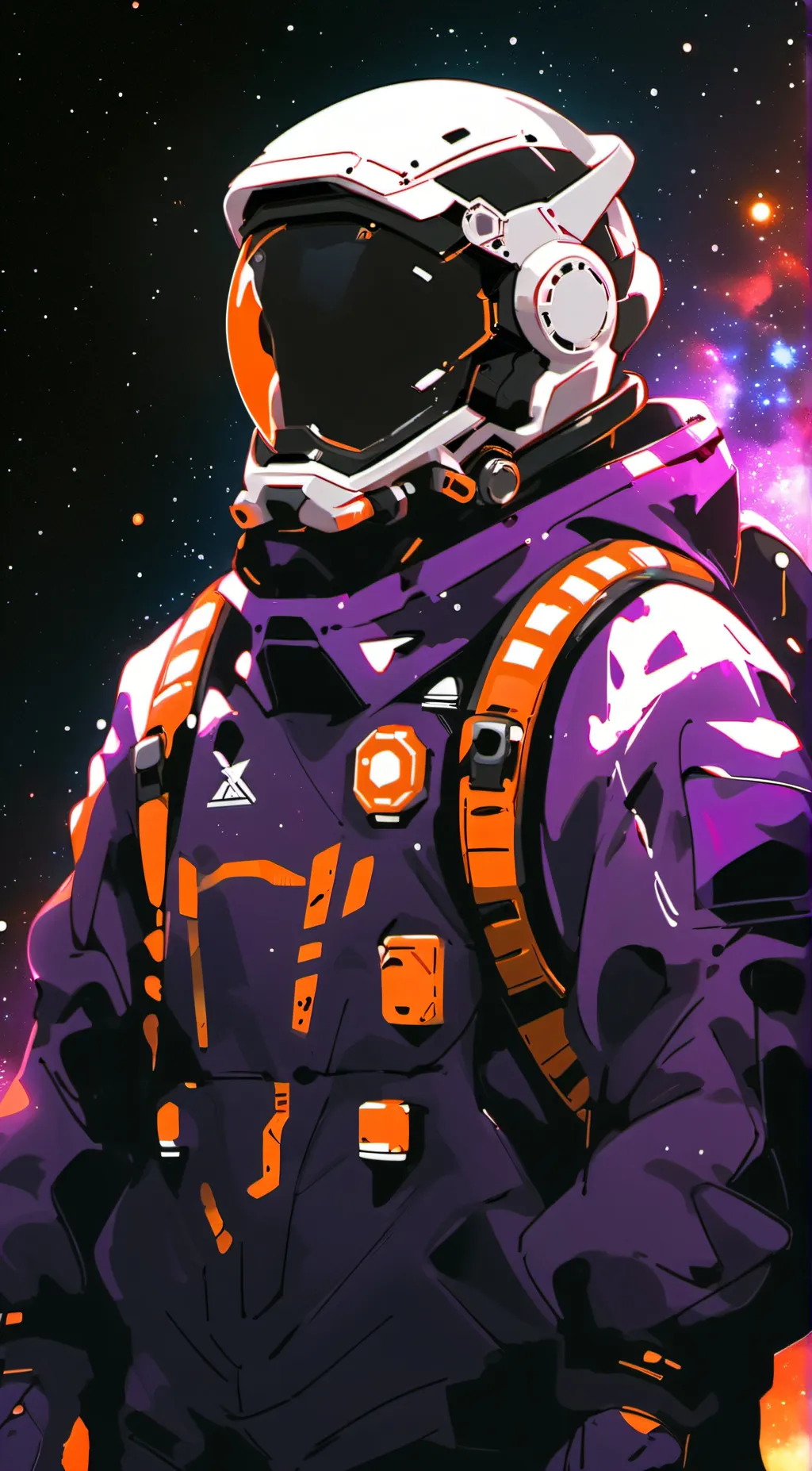 ai character: 💜Purple💜(amog usඞ) background