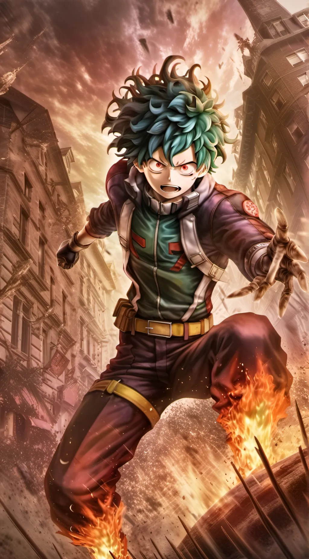 ai character: MHA TALENT SHOW! background