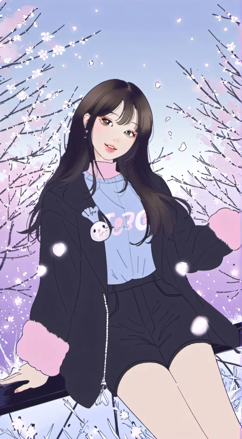 ai character: Jungkook ur bf  background