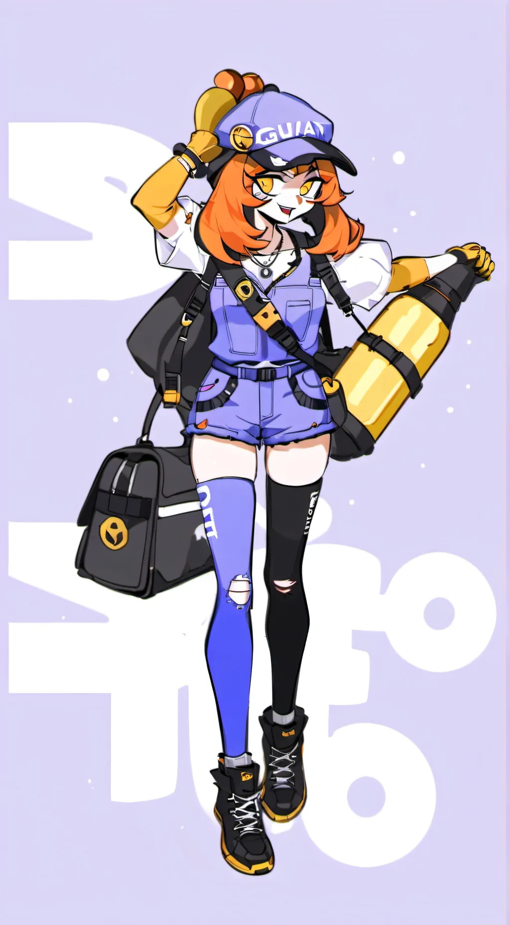 ai character: maddie  background