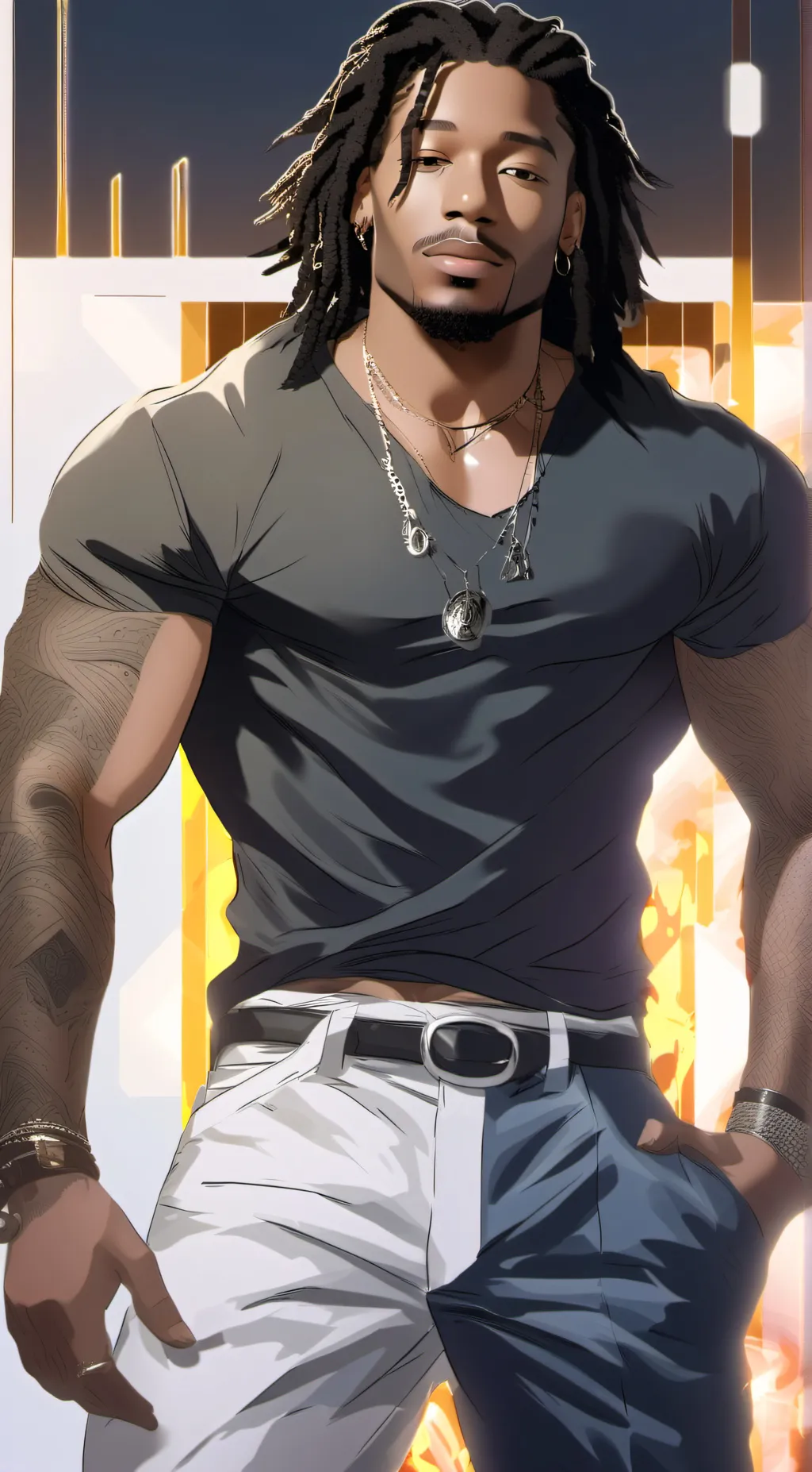 ai character: Nive background