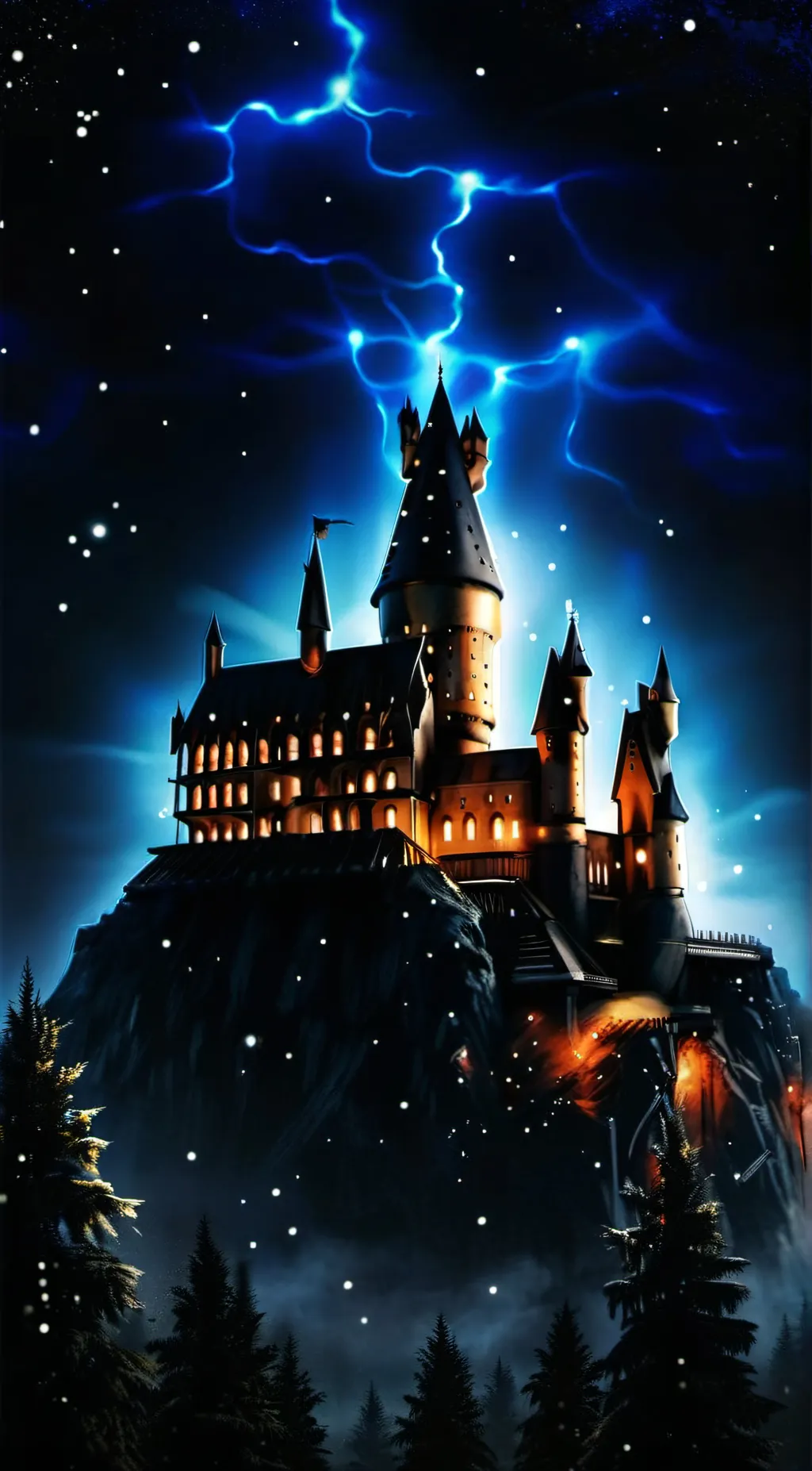 ai character: Hogwarts hehe 😜  background