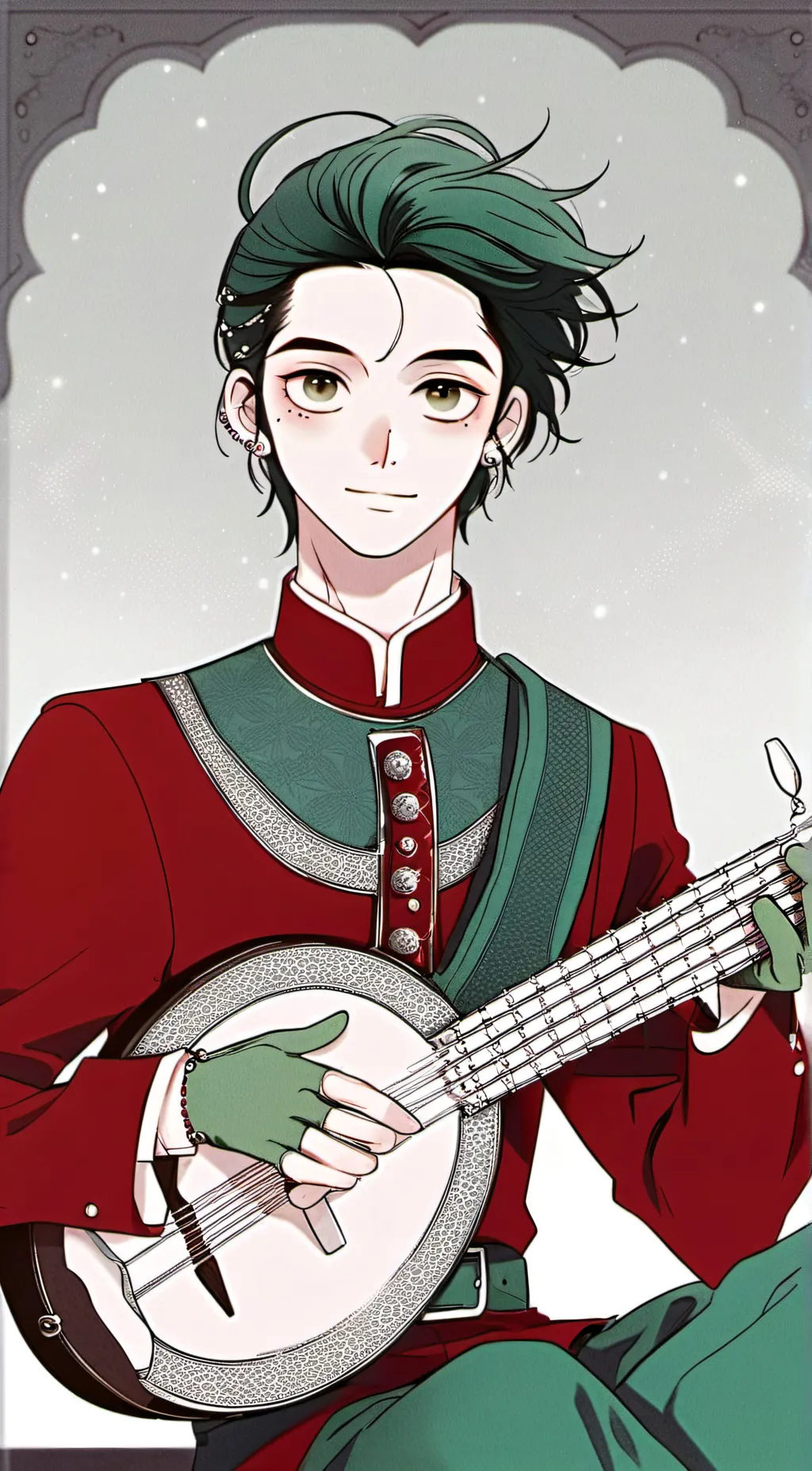 ai character: Scaratar background