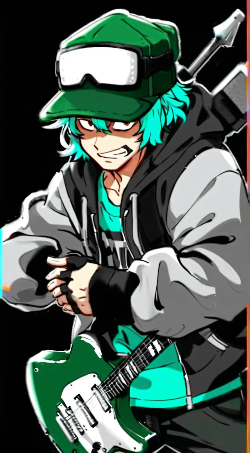 ai character: Garcello (FNF) background