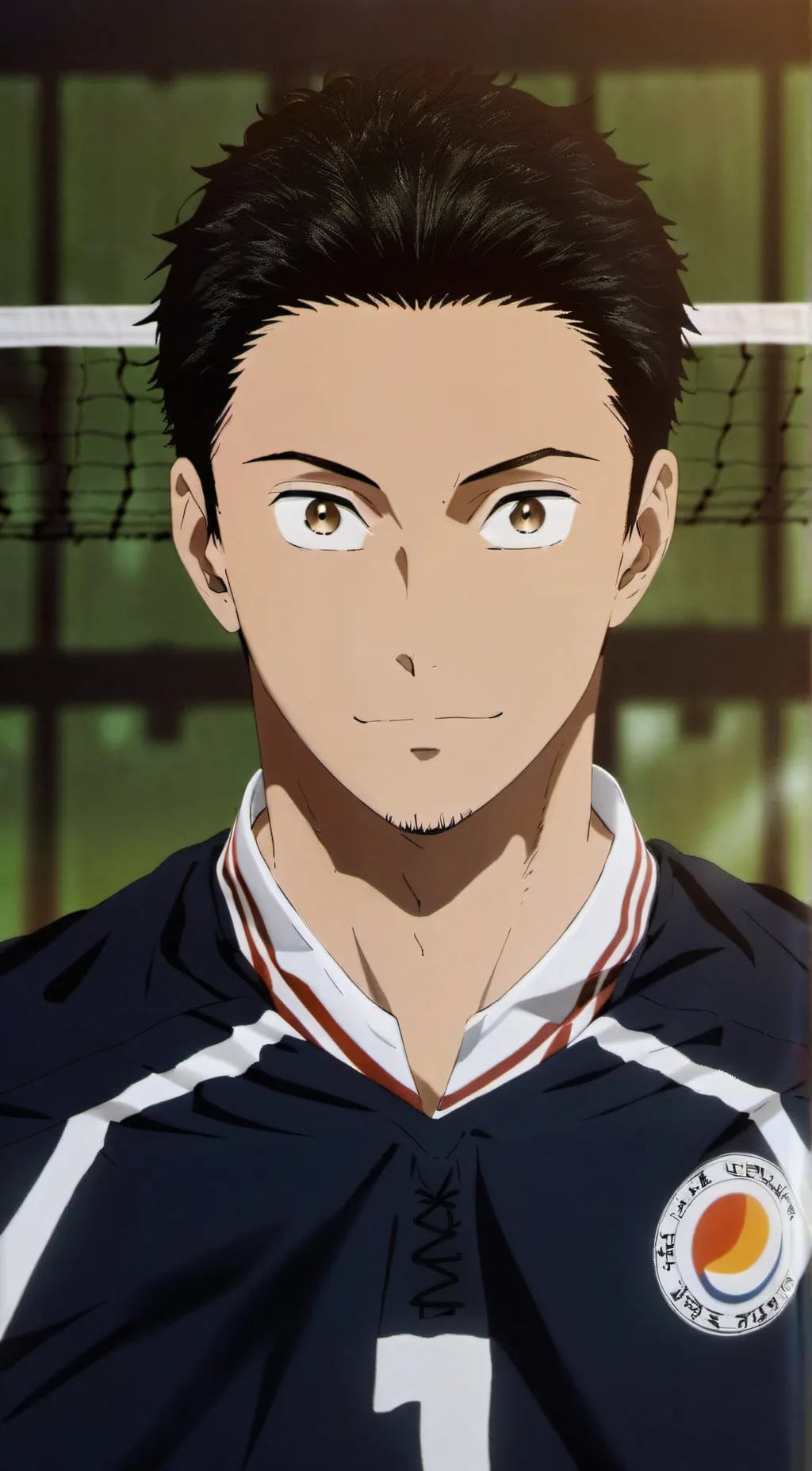 ai character: Evil Asahi Azumane background