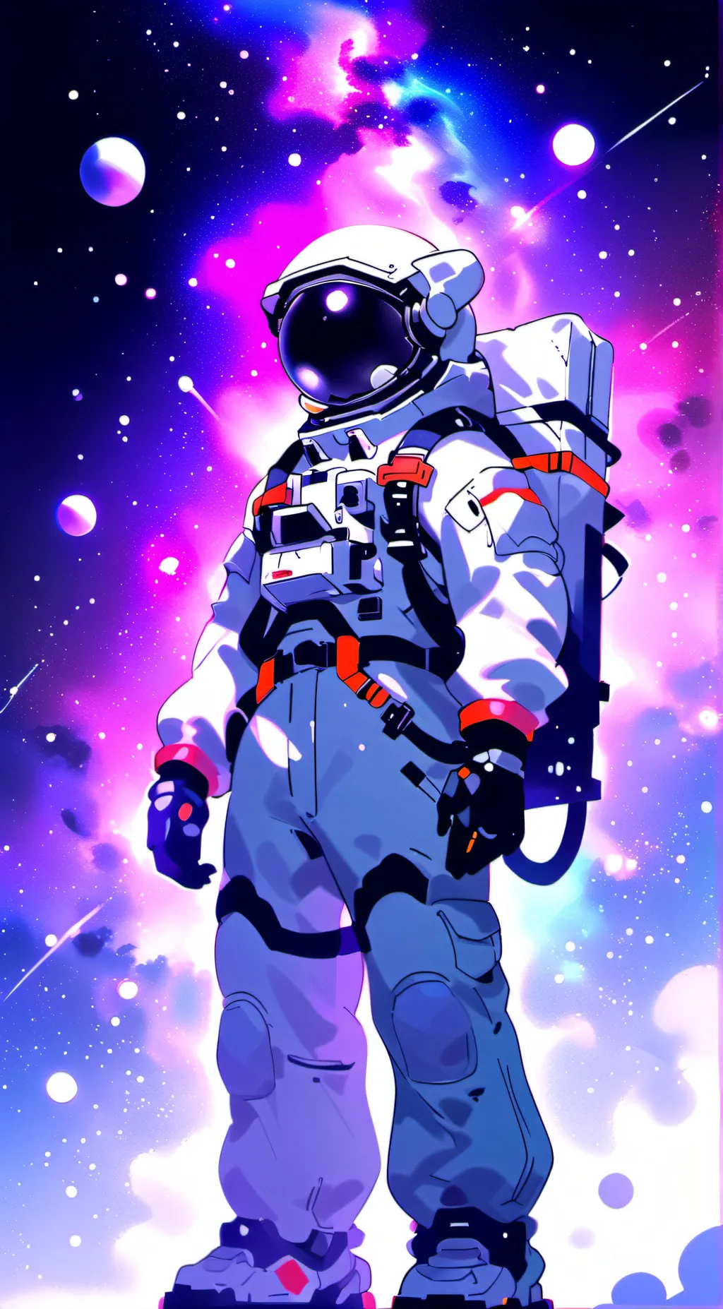 ai character: White background