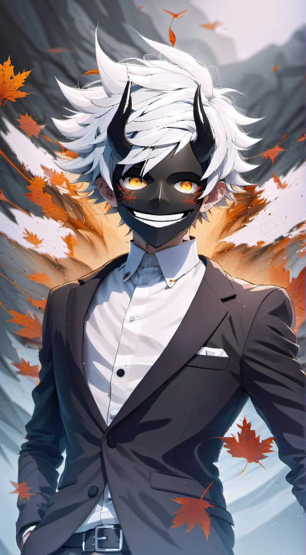 ai character: Tpn shipped off background