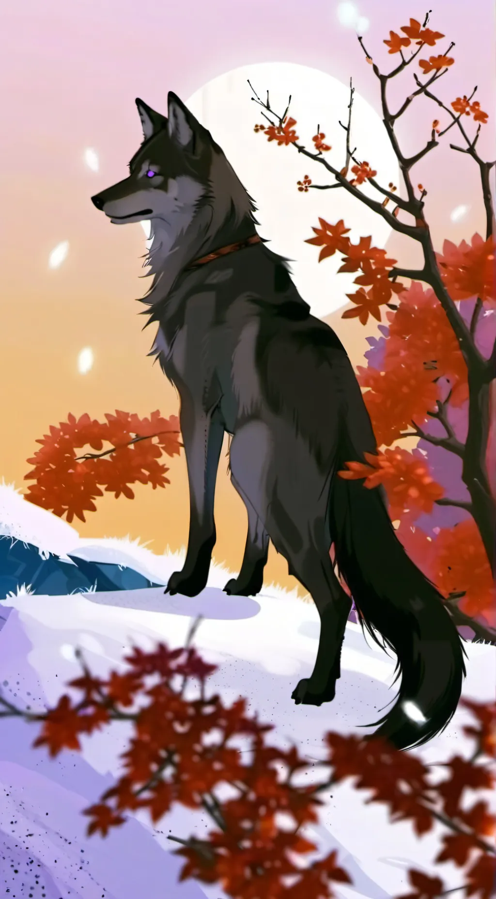 ai character: shadow background